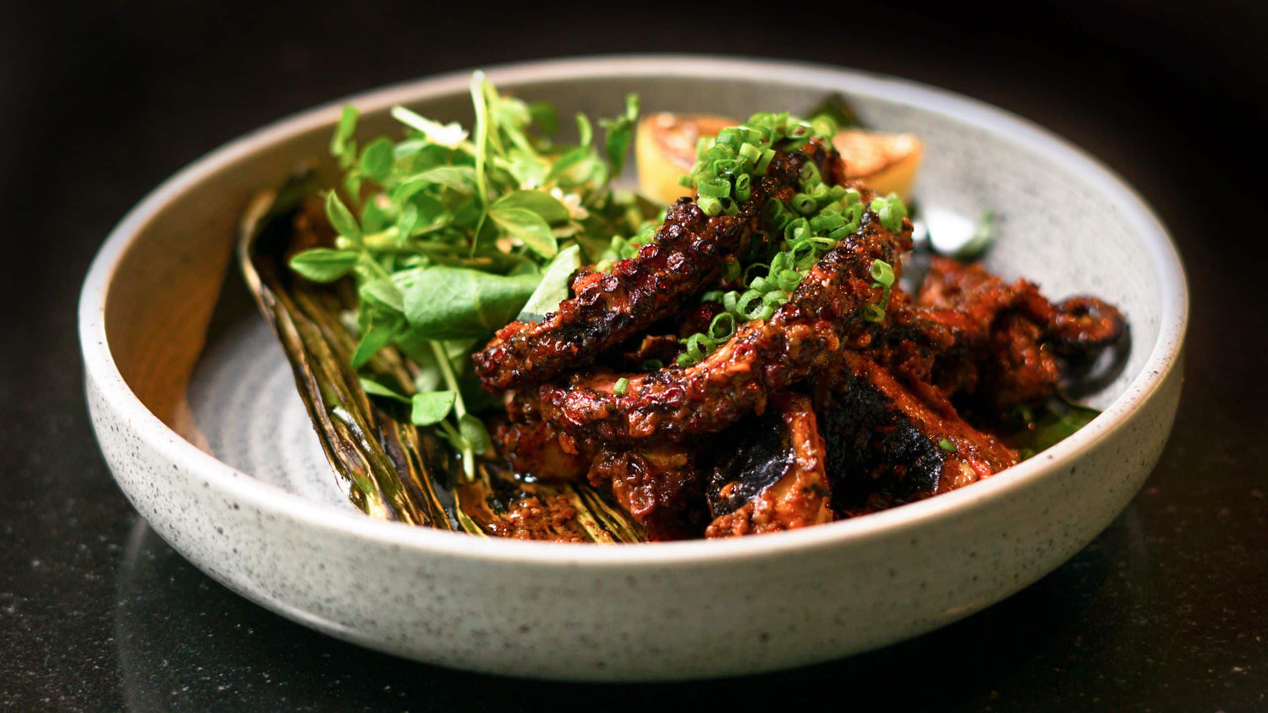 Hyatt Regency Bali Grilled Octopus