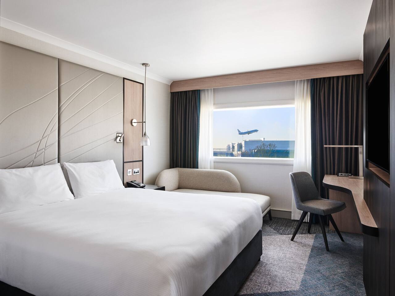Hyatt Place London Heathrow Airport King Bed No Sofa Bed Setup