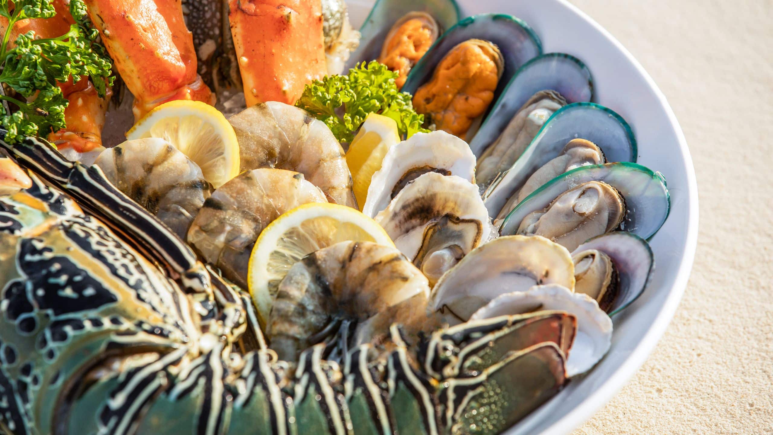 Alila Kothaifaru Maldives Seafood Platter