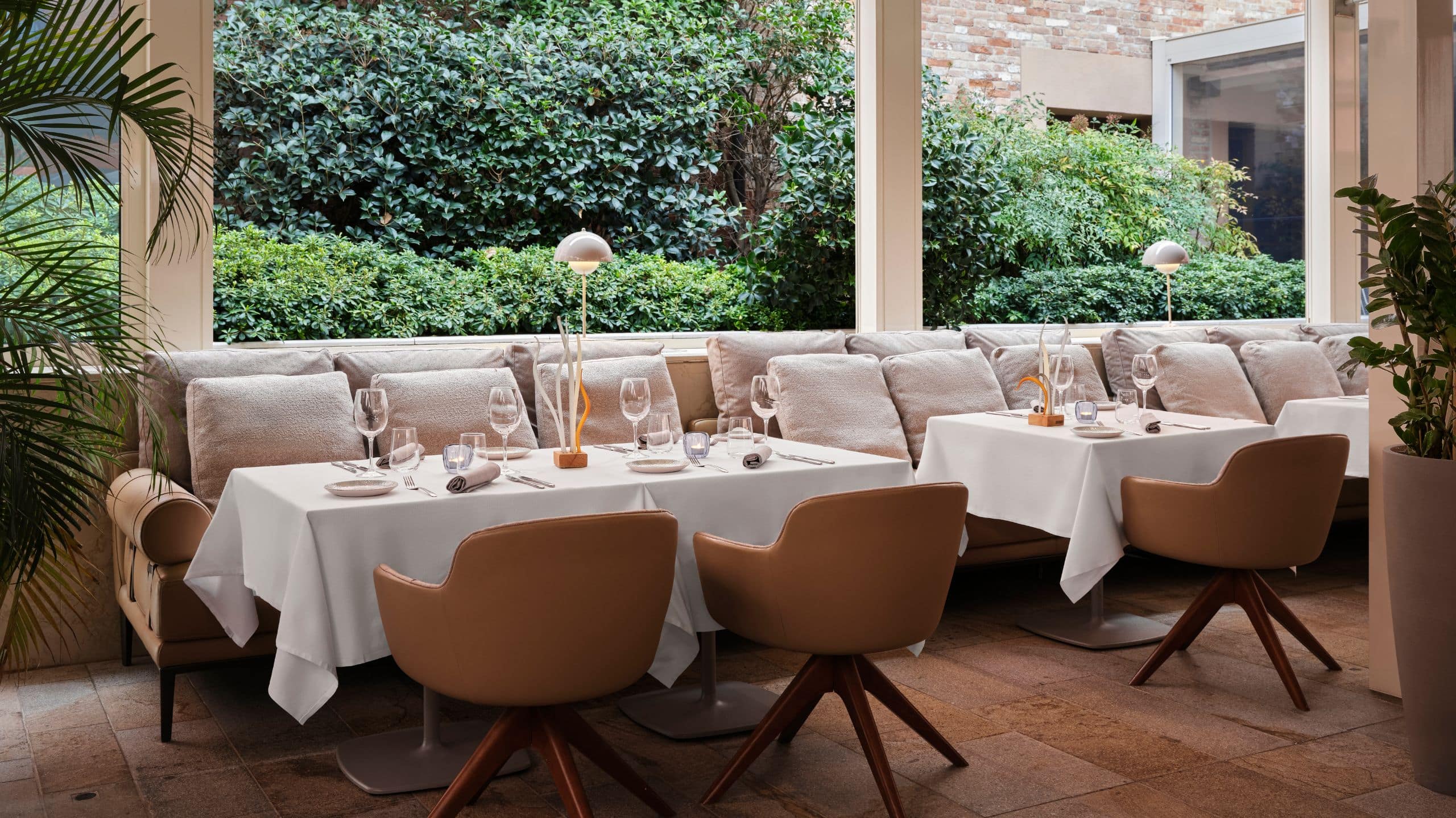3 of 3 Hyatt Centric Murano Venice Osteriva Restaurant Lateral View