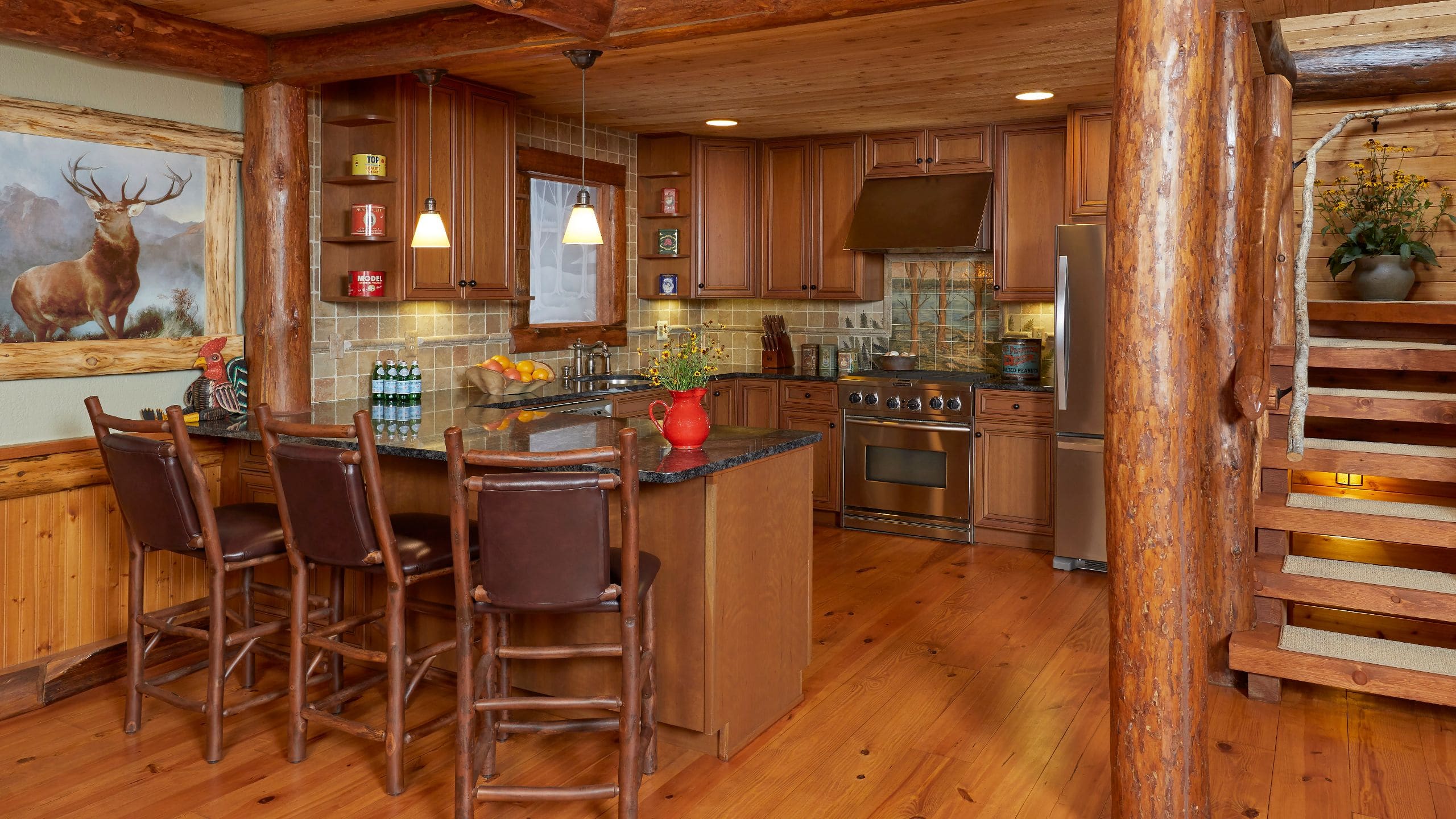 4 of 8 The Chatwal Lodge Elk Retreat Kitchen
