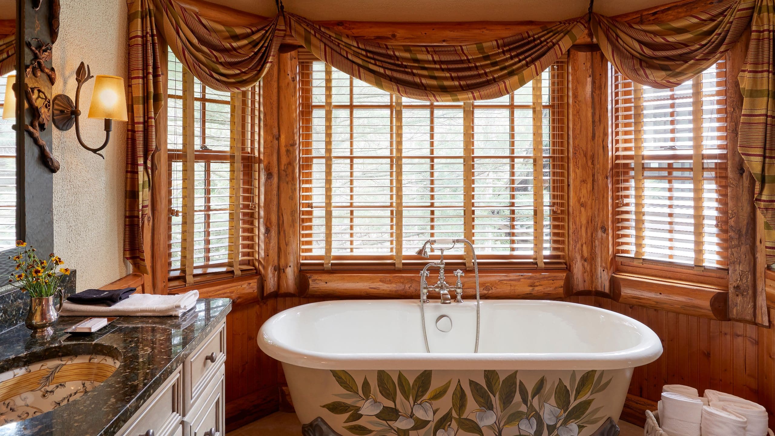 4 of 5 The Chatwal Lodge Tree Tops Bathroom Soaking Tub