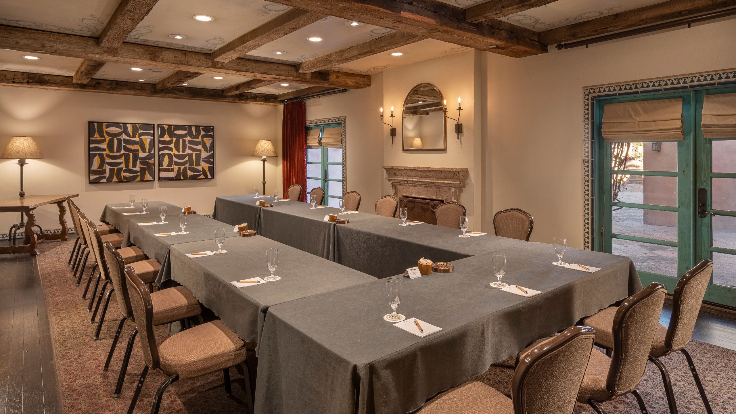 Royal Palms Resort and Spa Cervantes Meeting Room U Shape Setup