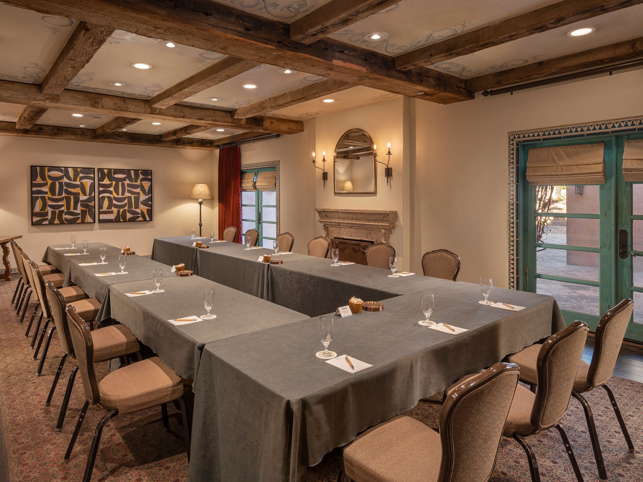 Royal Palms Resort and Spa Cervantes Meeting Room U Shape Setup