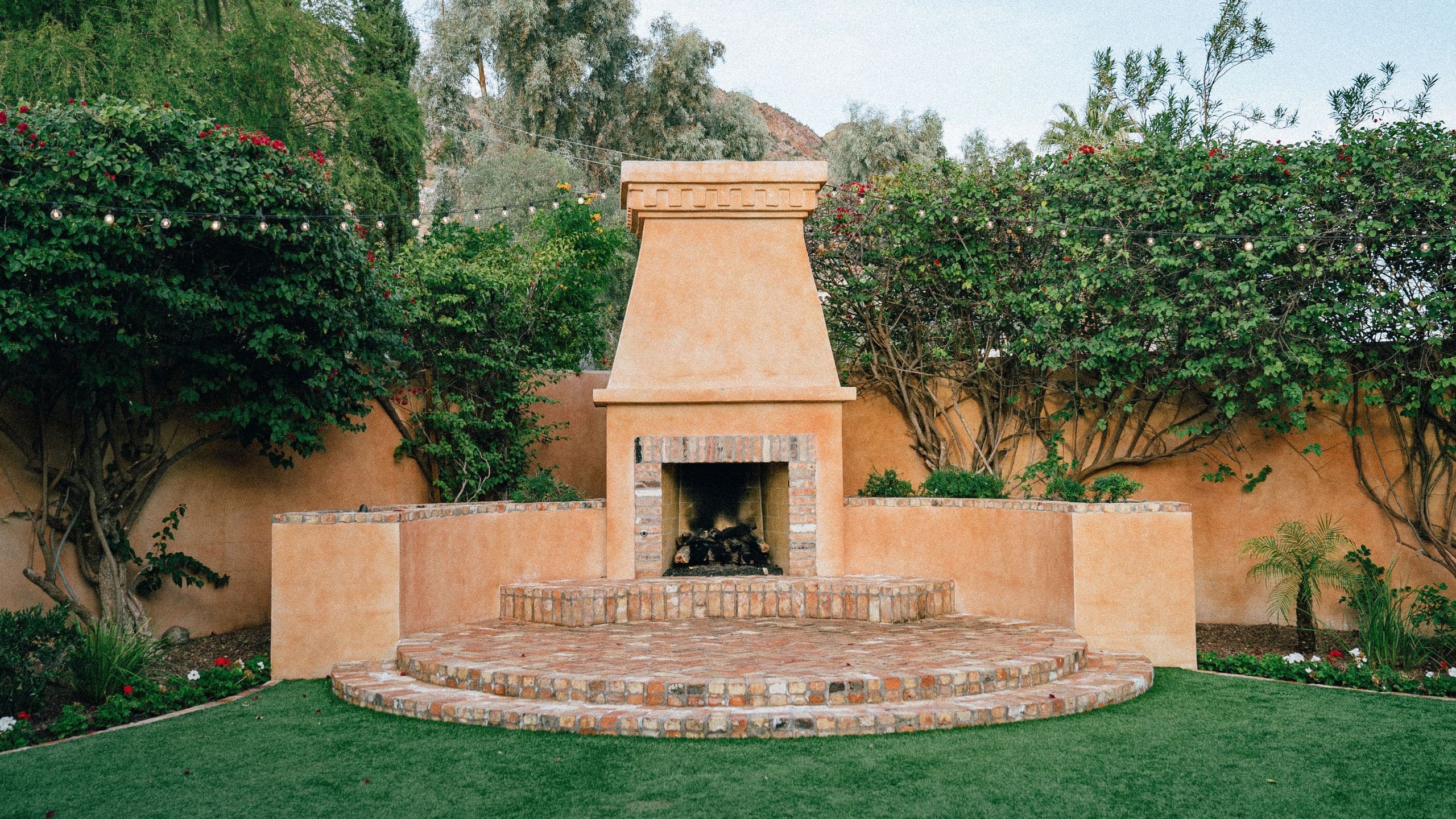 2 of 3 Royal Palms Resort and Spa Camelback Vista Fireplace Daytime