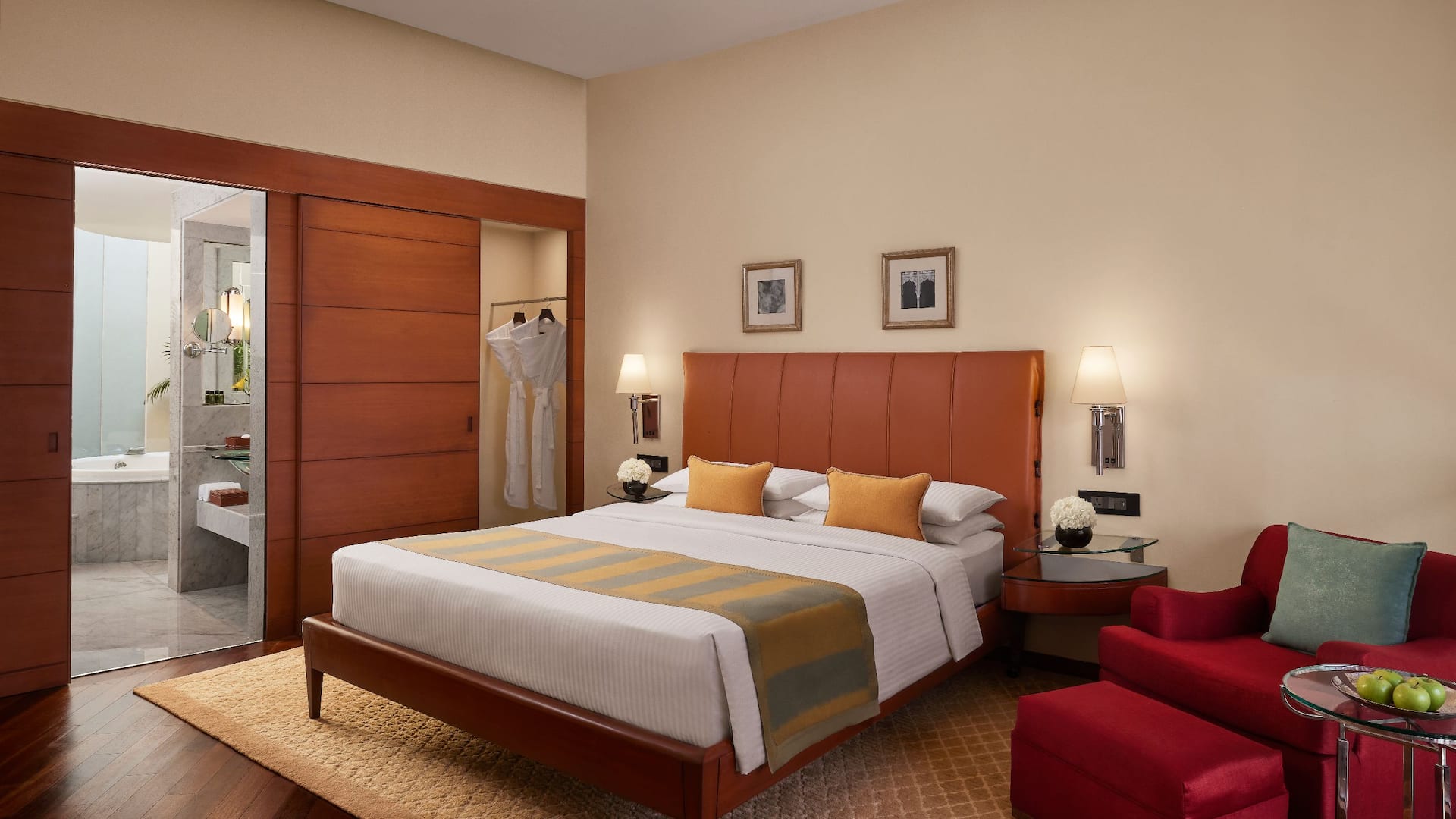 Hyatt Regency Kolkata Duplex Suite Bedroom