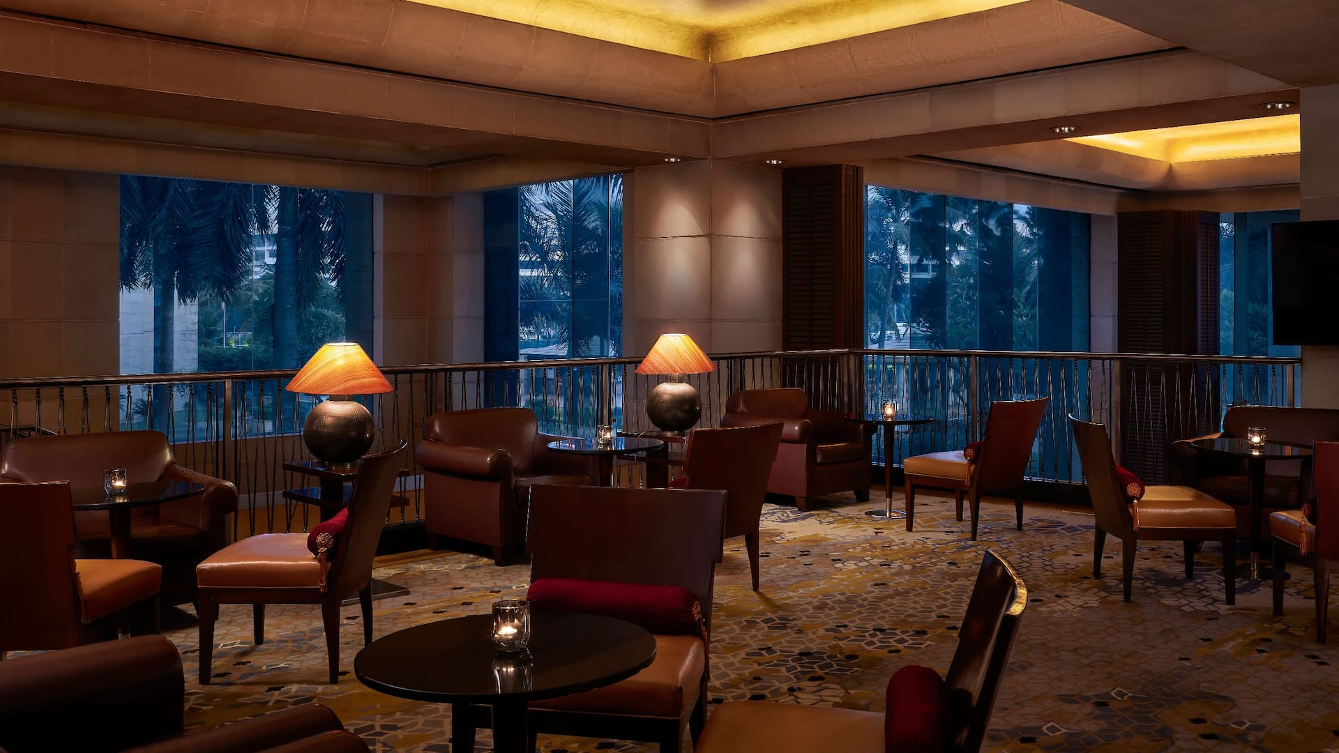 Hyatt Regency Kolkata Bar Seating Area
