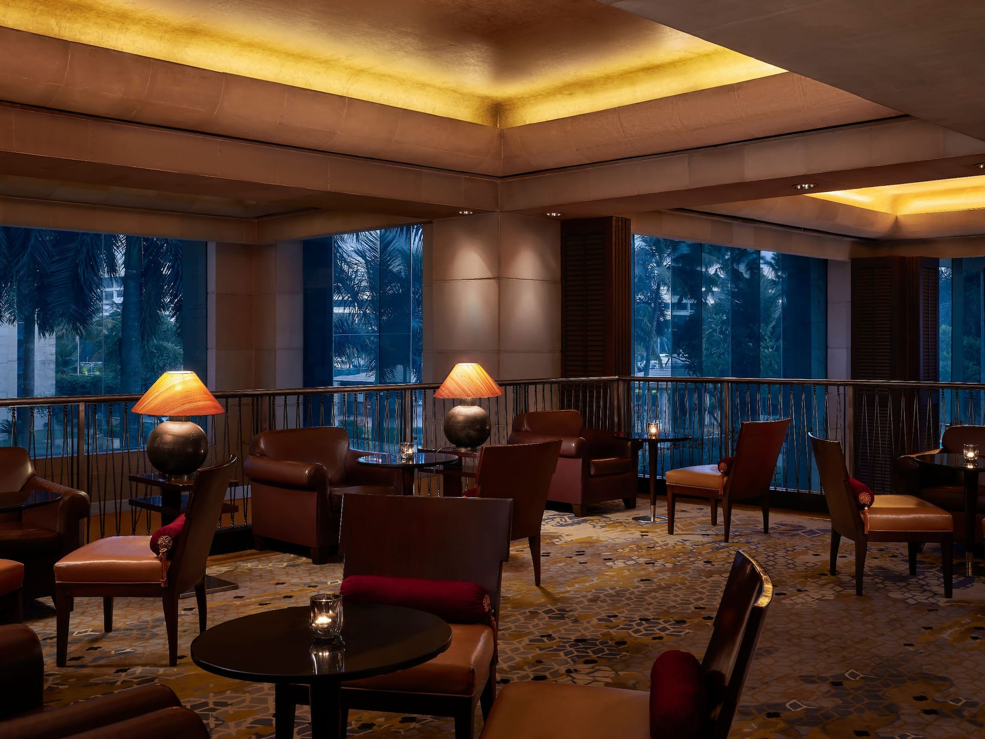 Hyatt Regency Kolkata Bar Seating Area