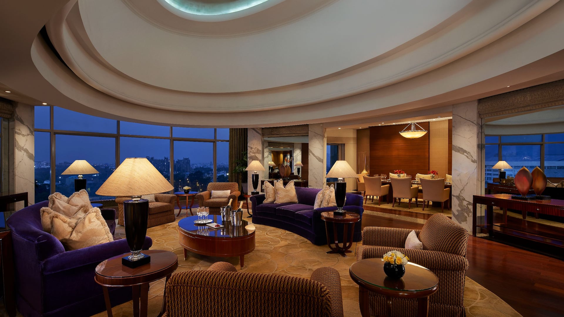 Hyatt Regency Kolkata Presidential Suite Living Room Seating