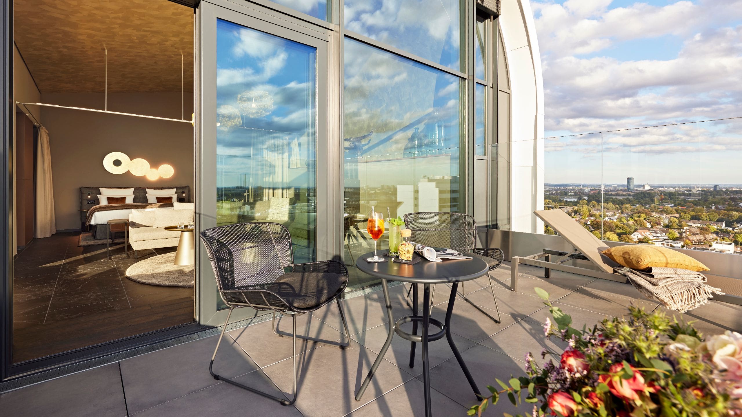 5 of 5 Lindner Congress Hotel Dusseldorf Studio Terrace