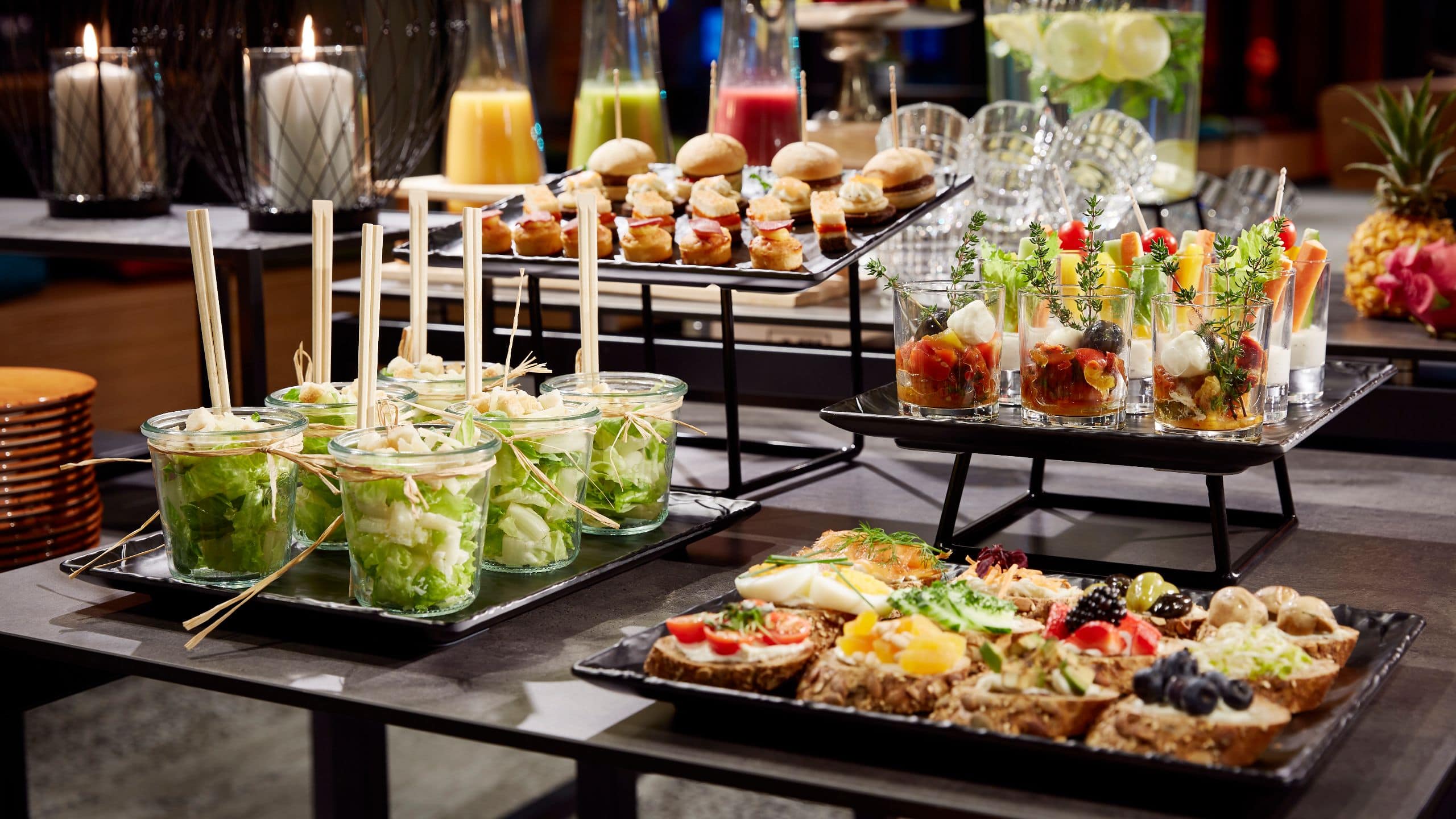 Lindner Congress Hotel Dusseldorf Meeting Seestern Food