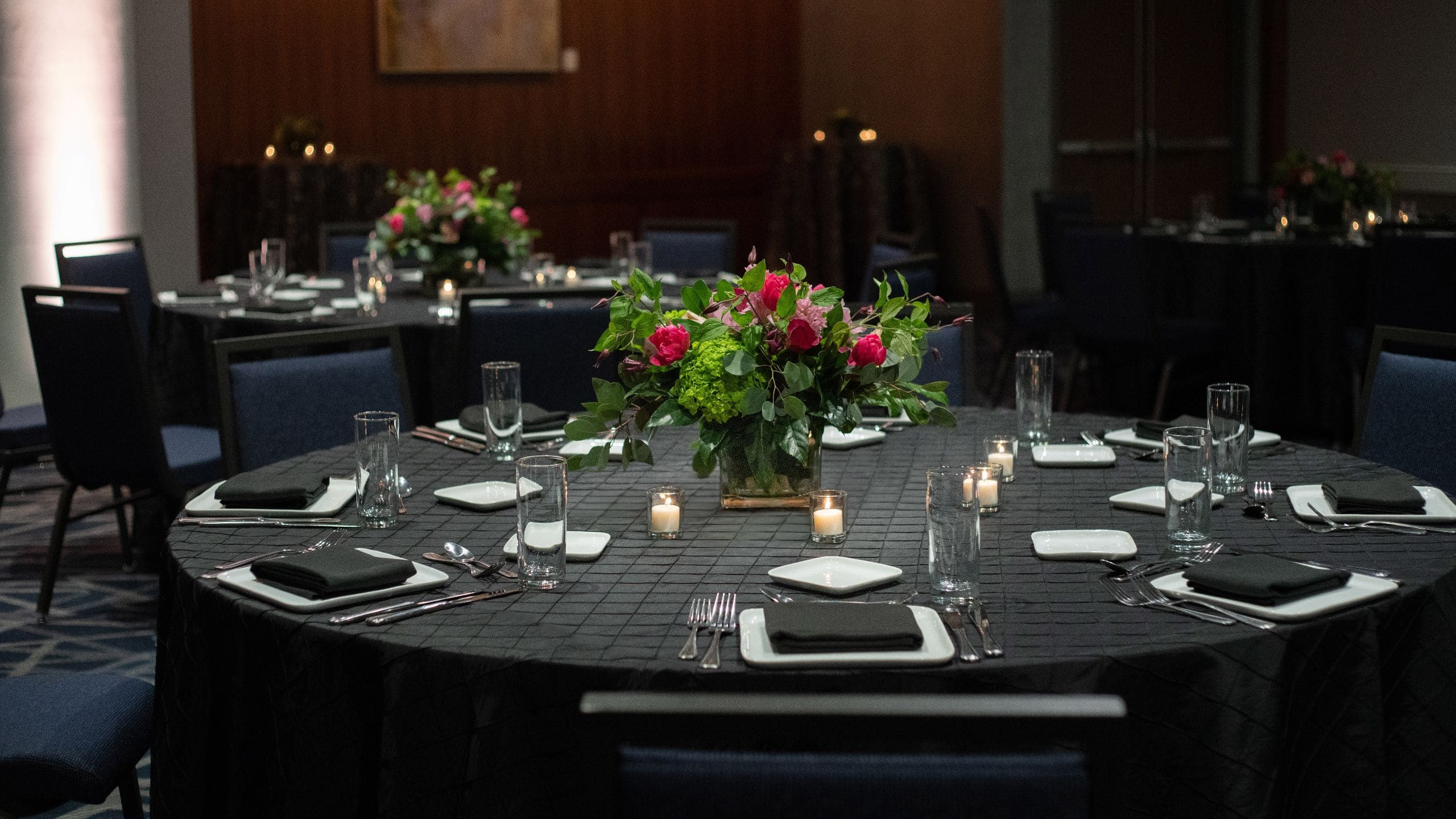 Hyatt Regency Columbus Business Lunch Setup