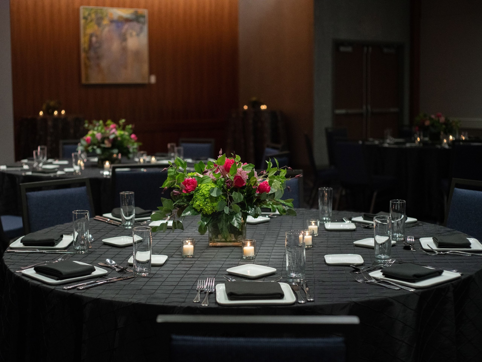Hyatt Regency Columbus Business Lunch Setup