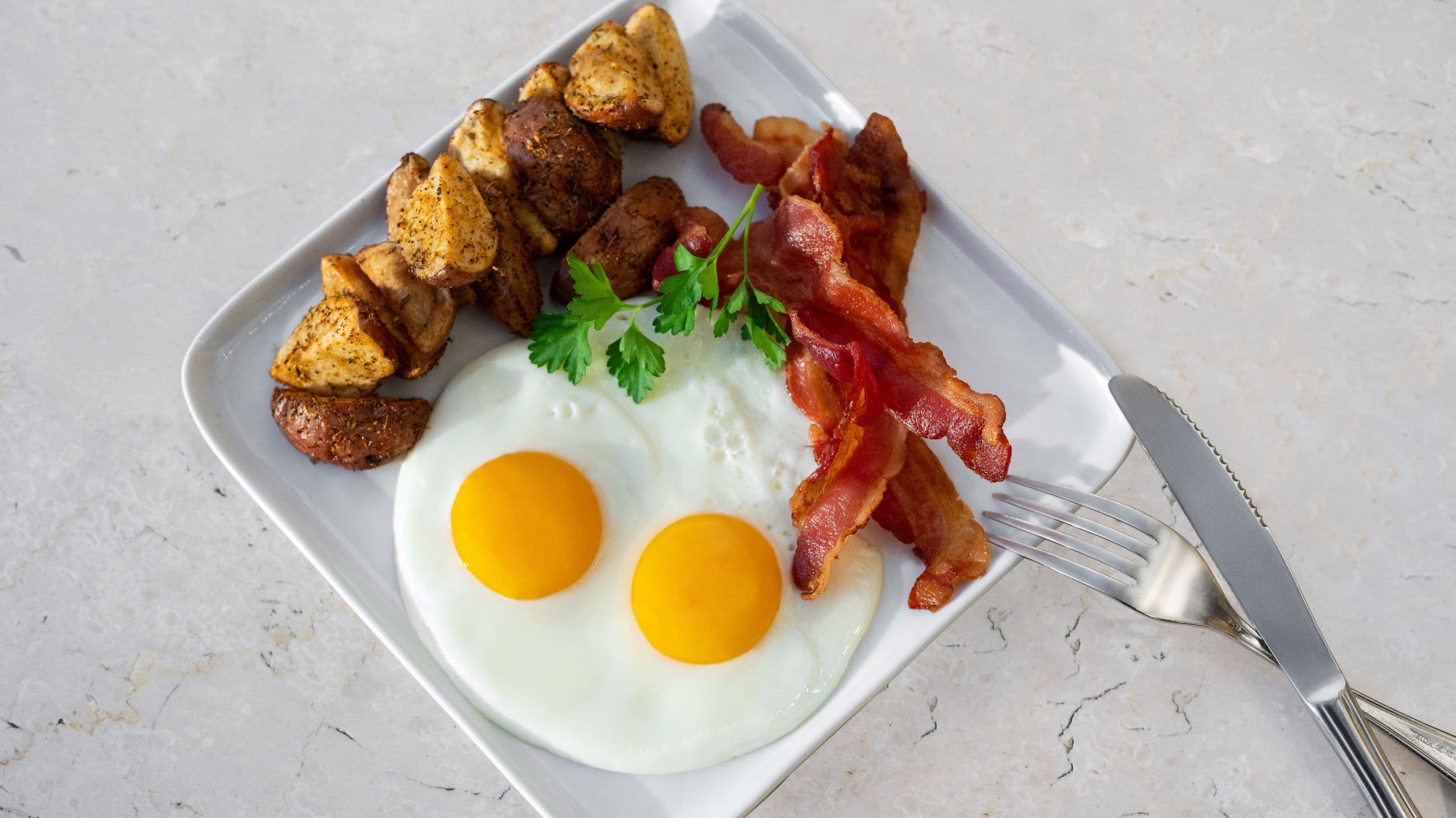 Hyatt Regency Columbus Eggs Bacon Potatoes Breakfast