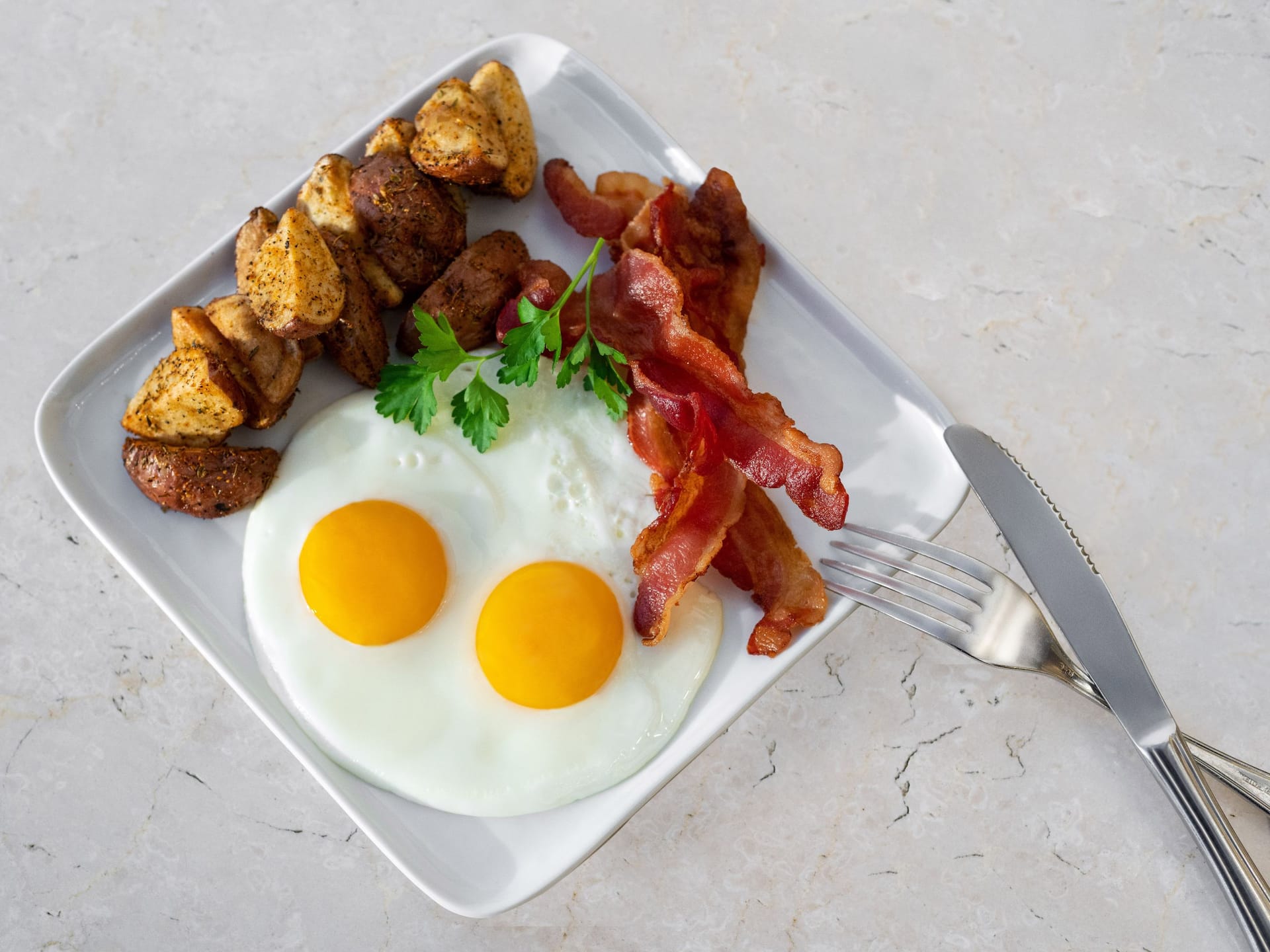 Hyatt Regency Columbus Eggs Bacon Potatoes Breakfast