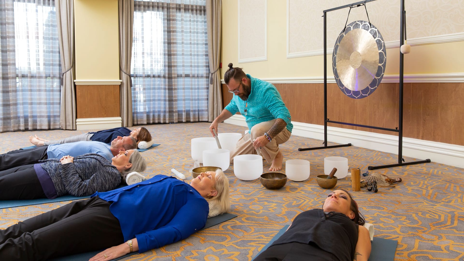 Hyatt Regency Huntington Beach Resort and Spa Sound Bath Group