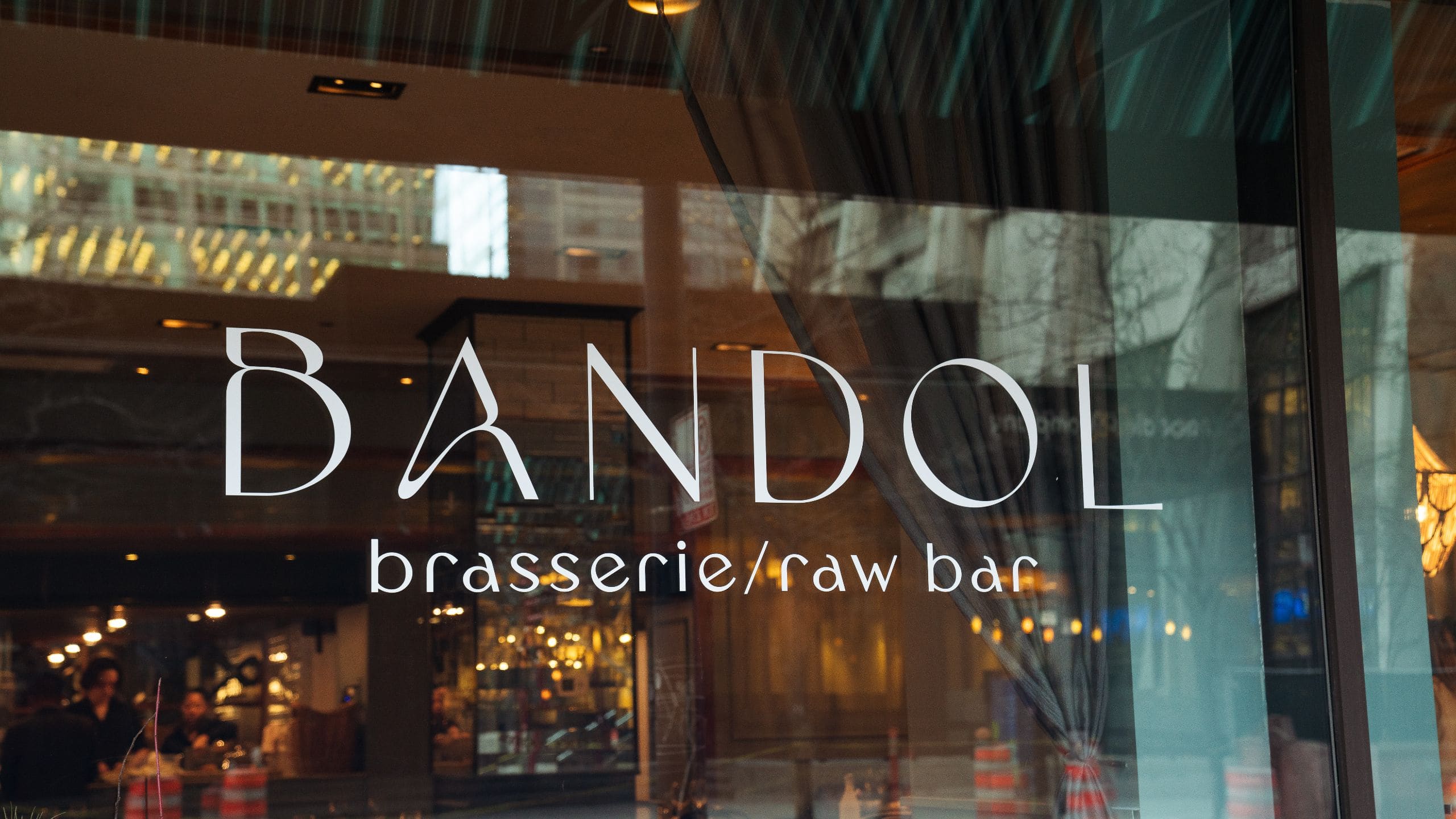 Hyatt Centric The Loop Chicago Bandol Bar Exterior Window Signage