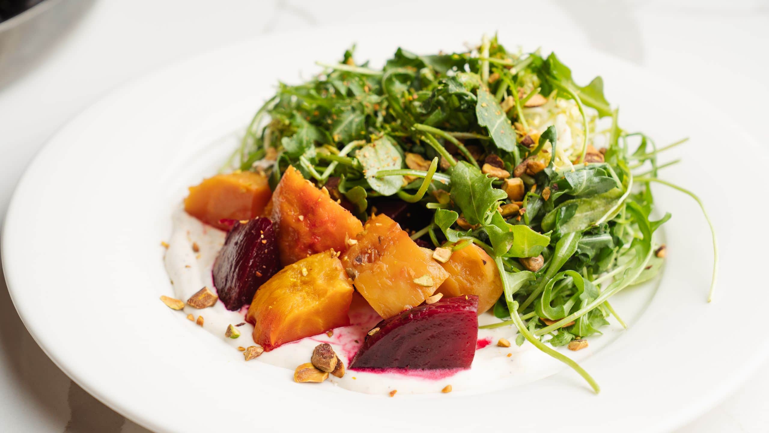 Hyatt Centric The Loop Chicago Bandol Bar Roasted Beets Arugula Salad Detail