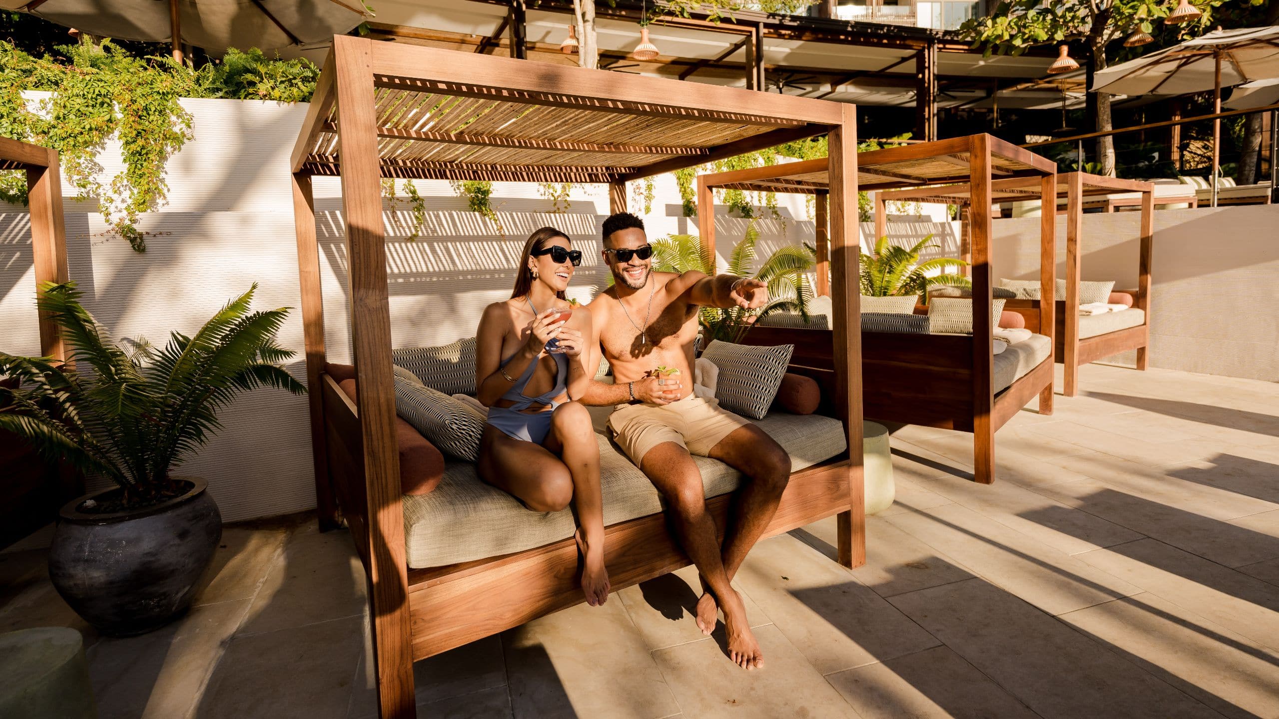 Andaz Costa Rica Resort at Peninsula Papagayo Ostra Pool Couple