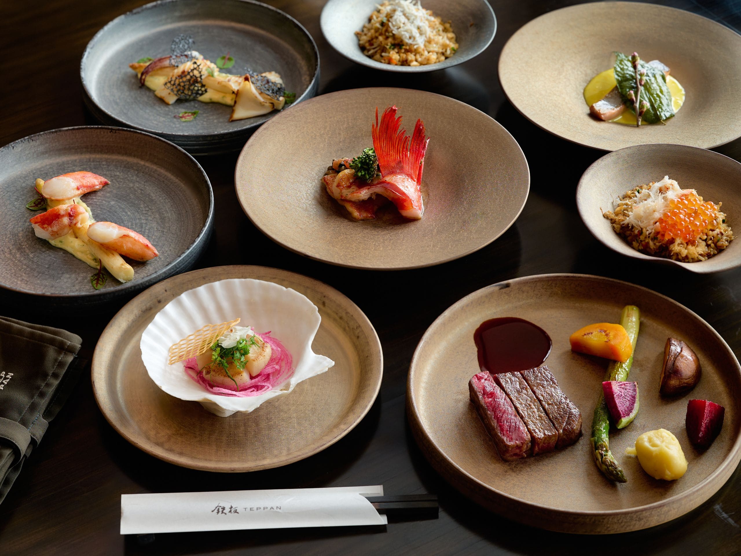 Park Hyatt Niseko Hanazono Teppan Spring Spread