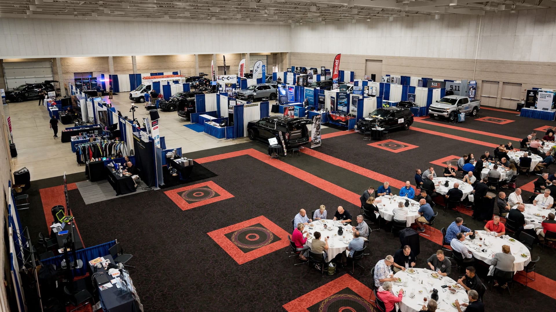 Hyatt Regency Green Bay Event Space Exhibit Hall Top View