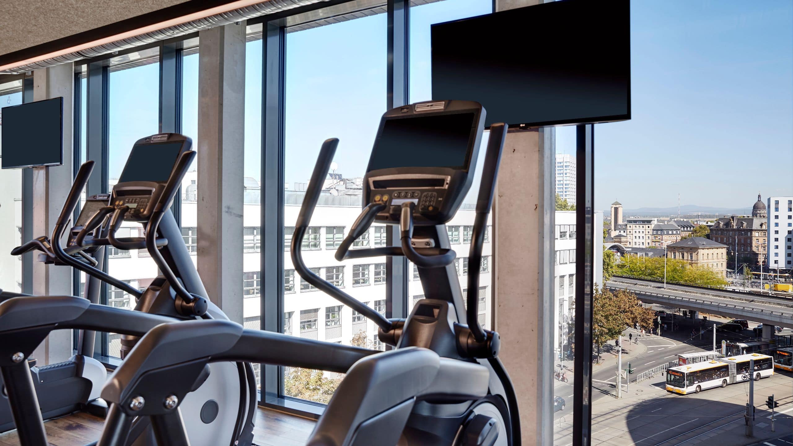 me and all hotel mainz Fitness View
