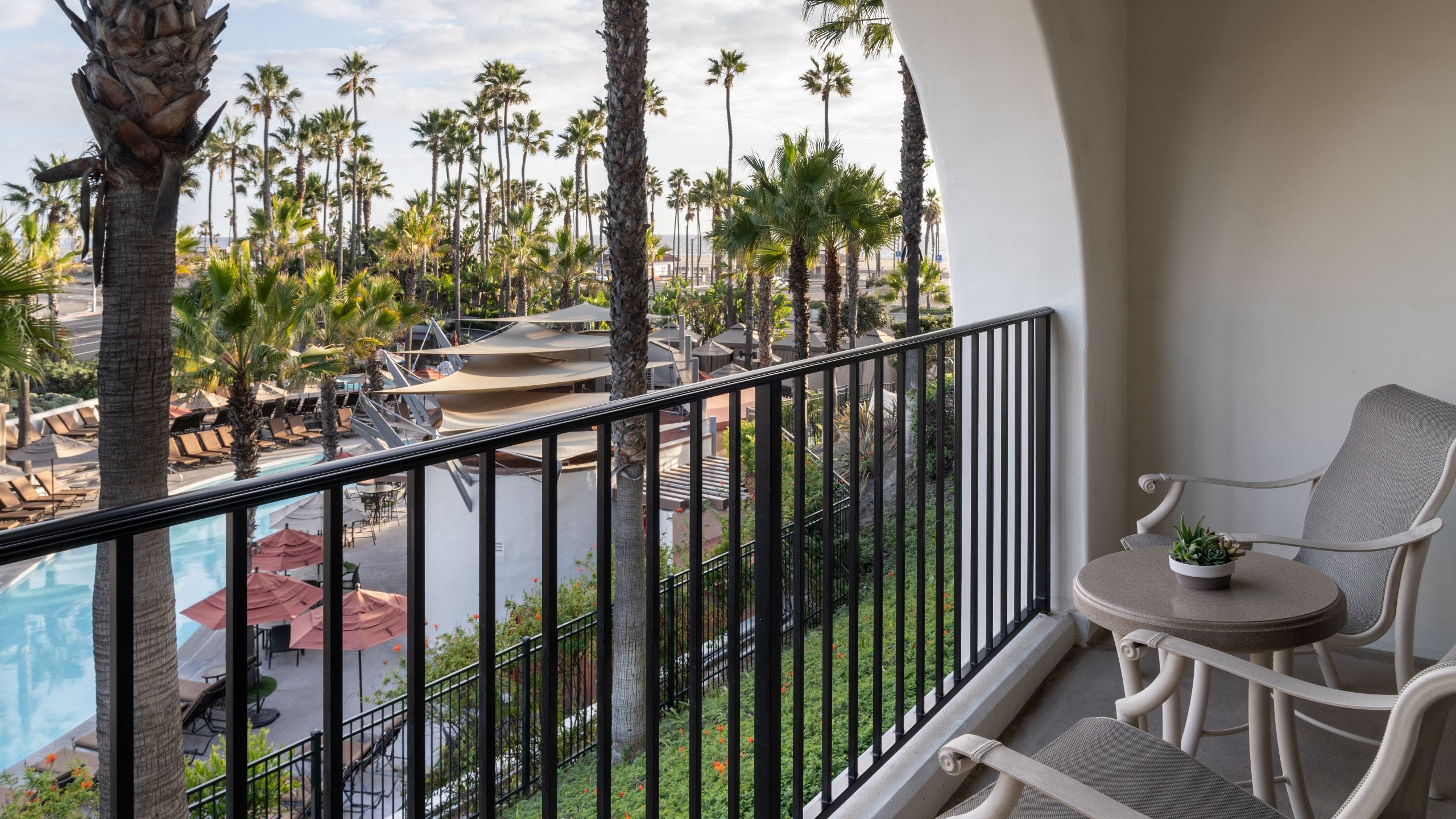 Hyatt Regency Huntington Beach Resort and Spa Standard Guestroom Balcony View