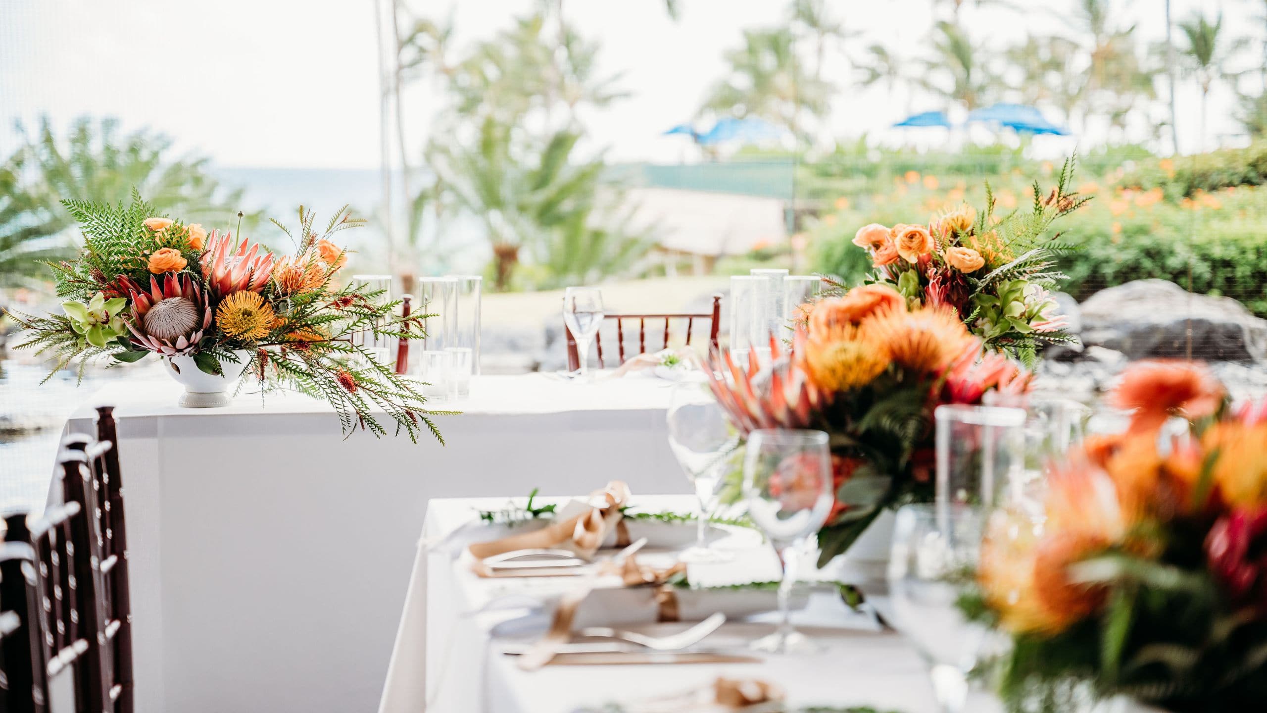 Grand Hyatt Kauai Resort & Spa Event Setup Close-up From Ilima
