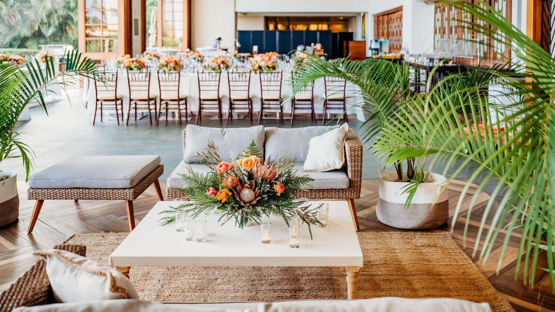 Grand Hyatt Kauai Resort & Spa Event Setup Seating Area Ilima