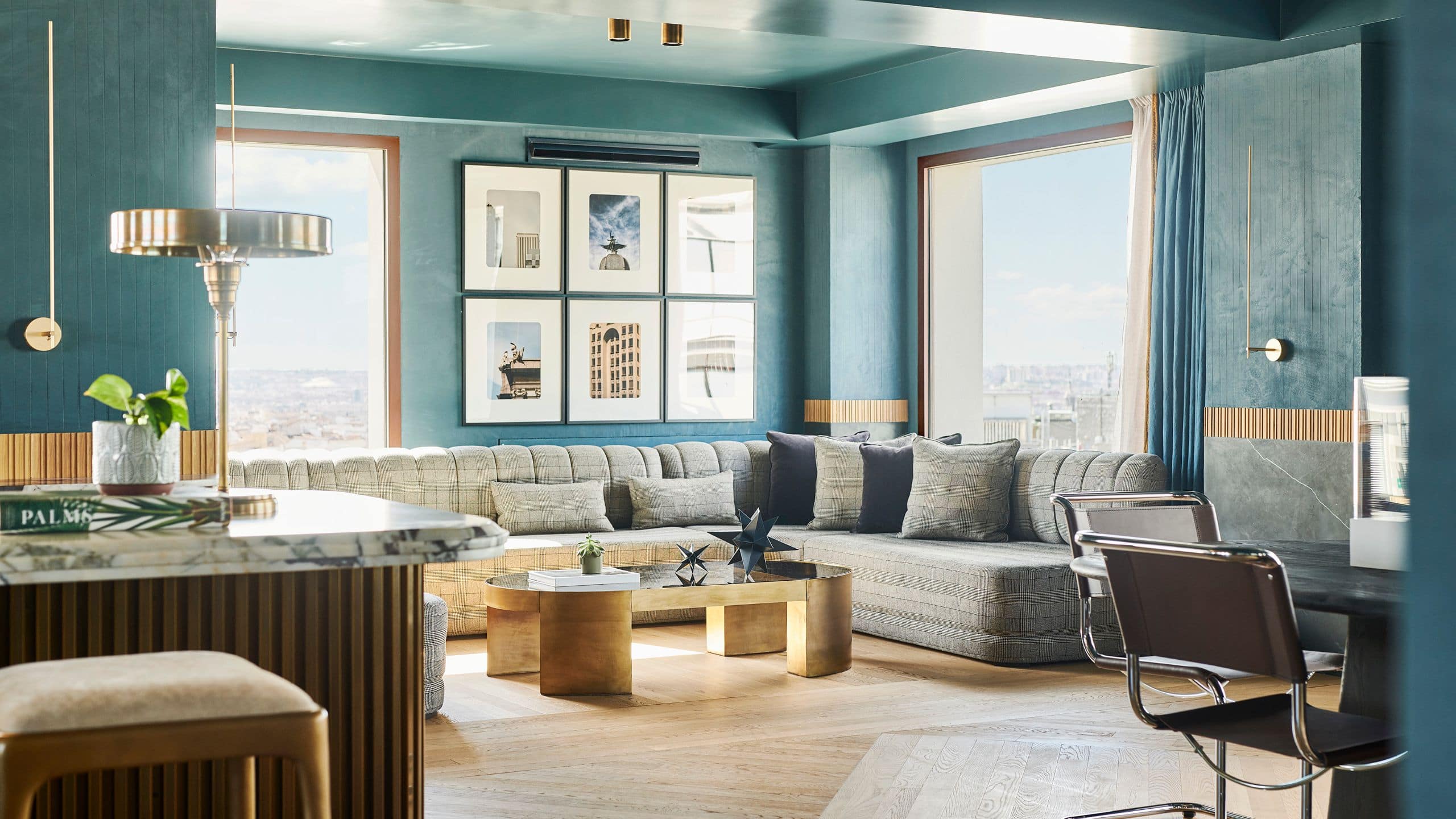 Thompson Madrid Penthouse Art Design