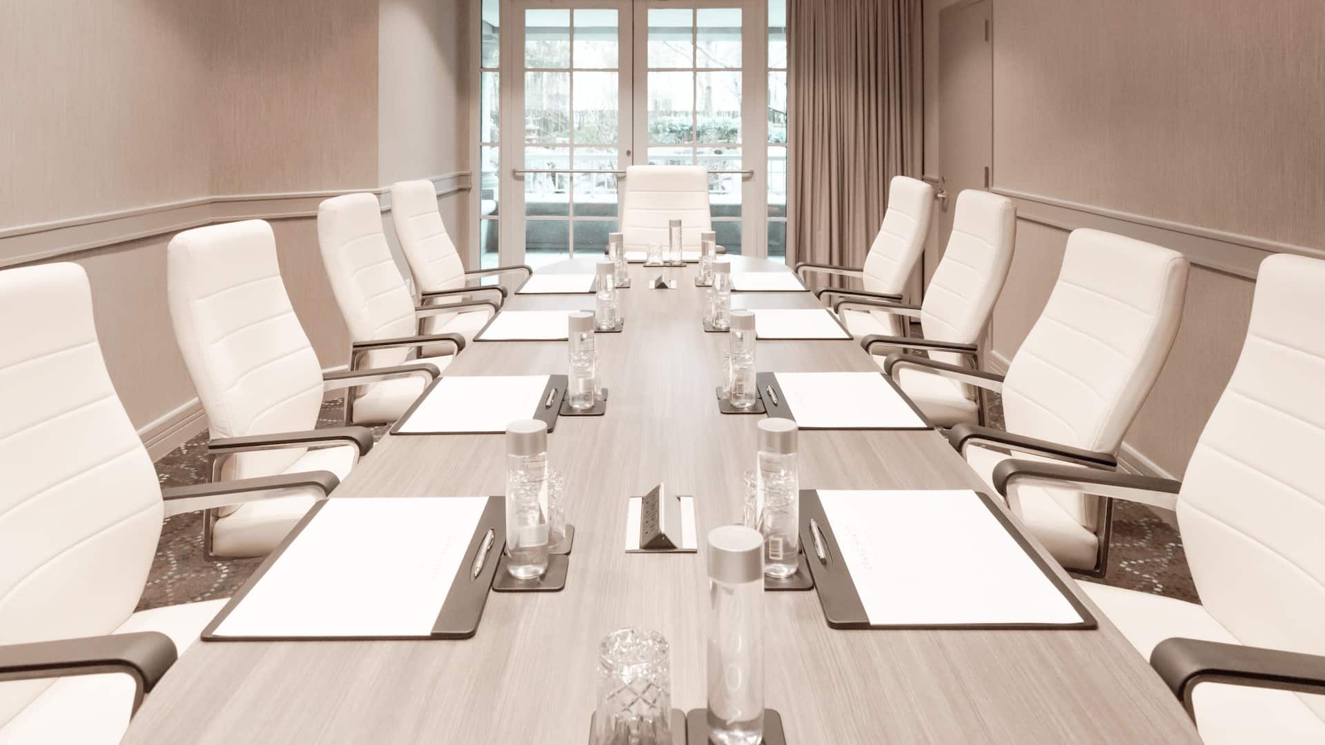 Grand Hyatt Atlanta in Buckhead Meeting Room Boardroom Detail