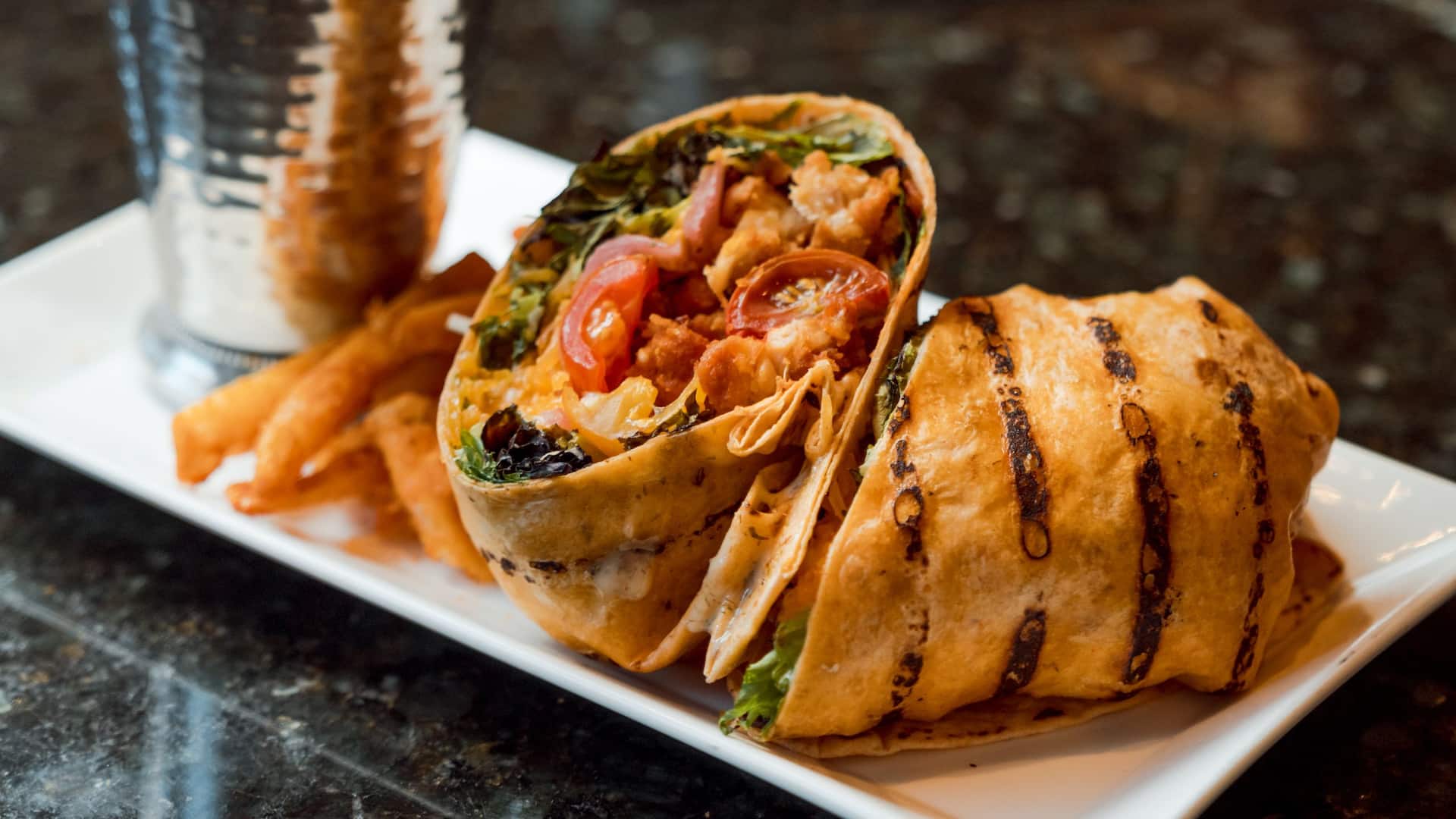 Grand Hyatt Atlanta in Buckhead Onyx Spicy Buffalo Chicken Wrap
