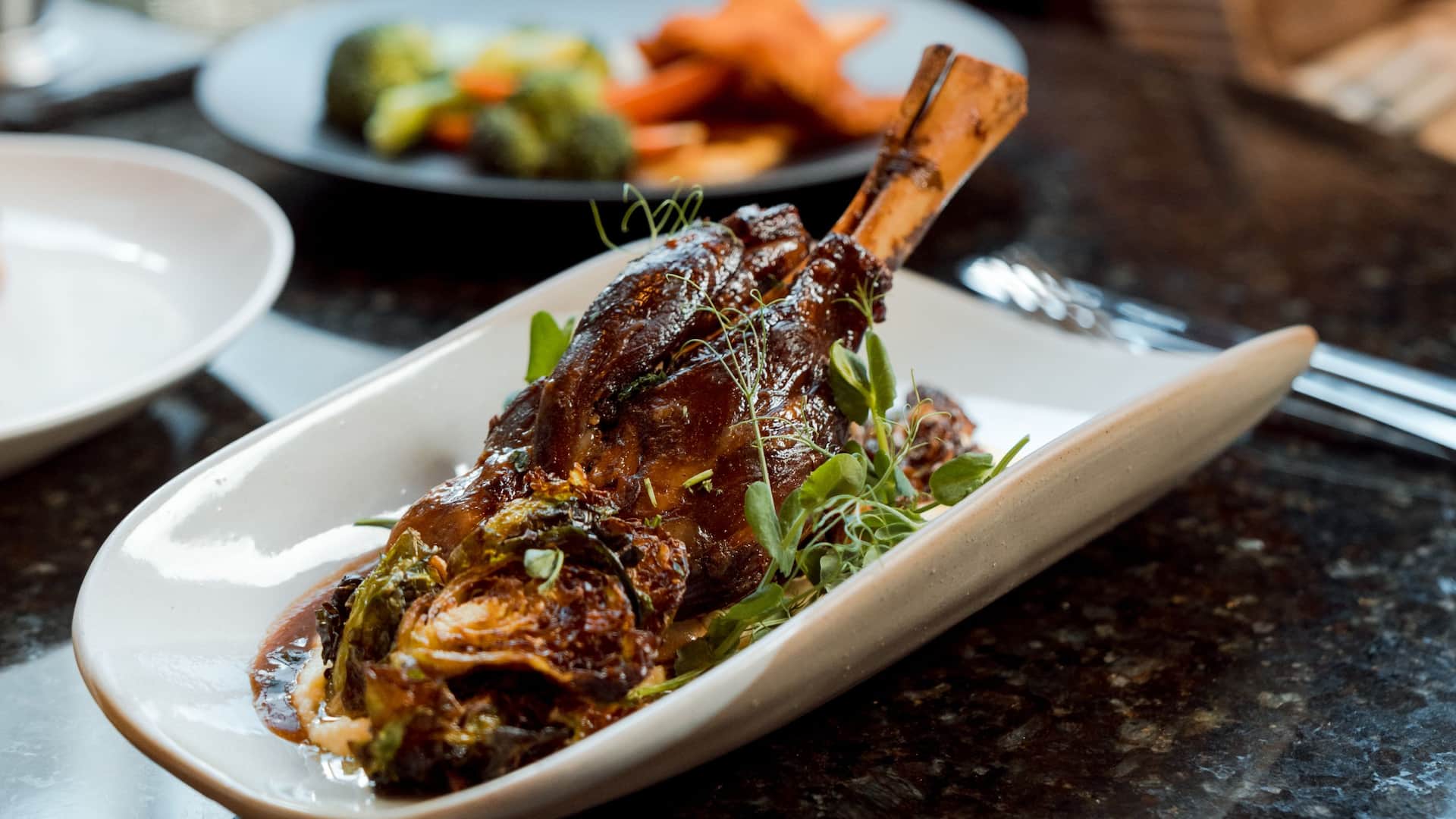 Grand Hyatt Atlanta in Buckhead Rosemary Braised Lamb Shank