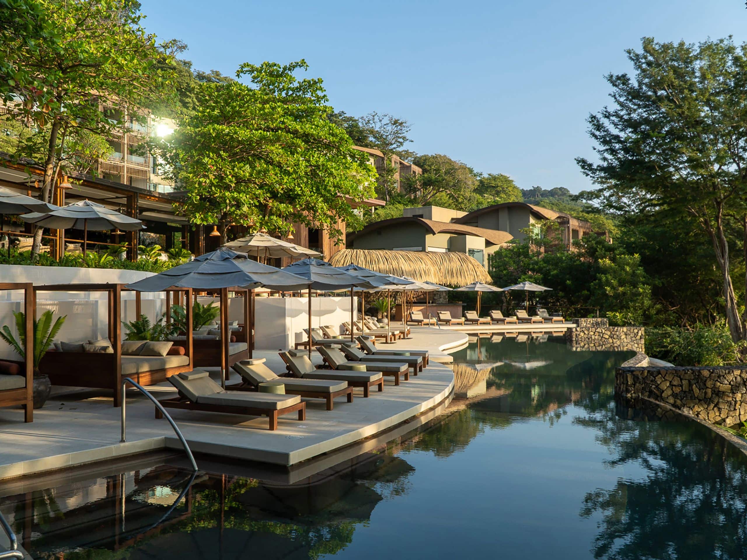 Andaz Costa Rica Resort at Peninsula Papagayo Ostra Pool Deck Chairs