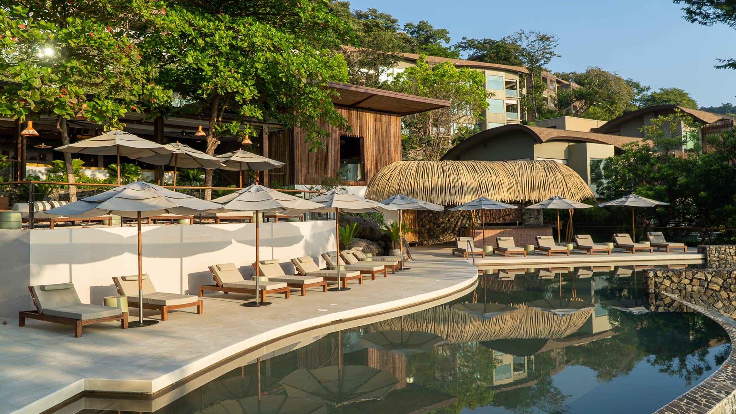 Andaz Costa Rica Resort at Peninsula Papagayo Ostra Pool Angled View