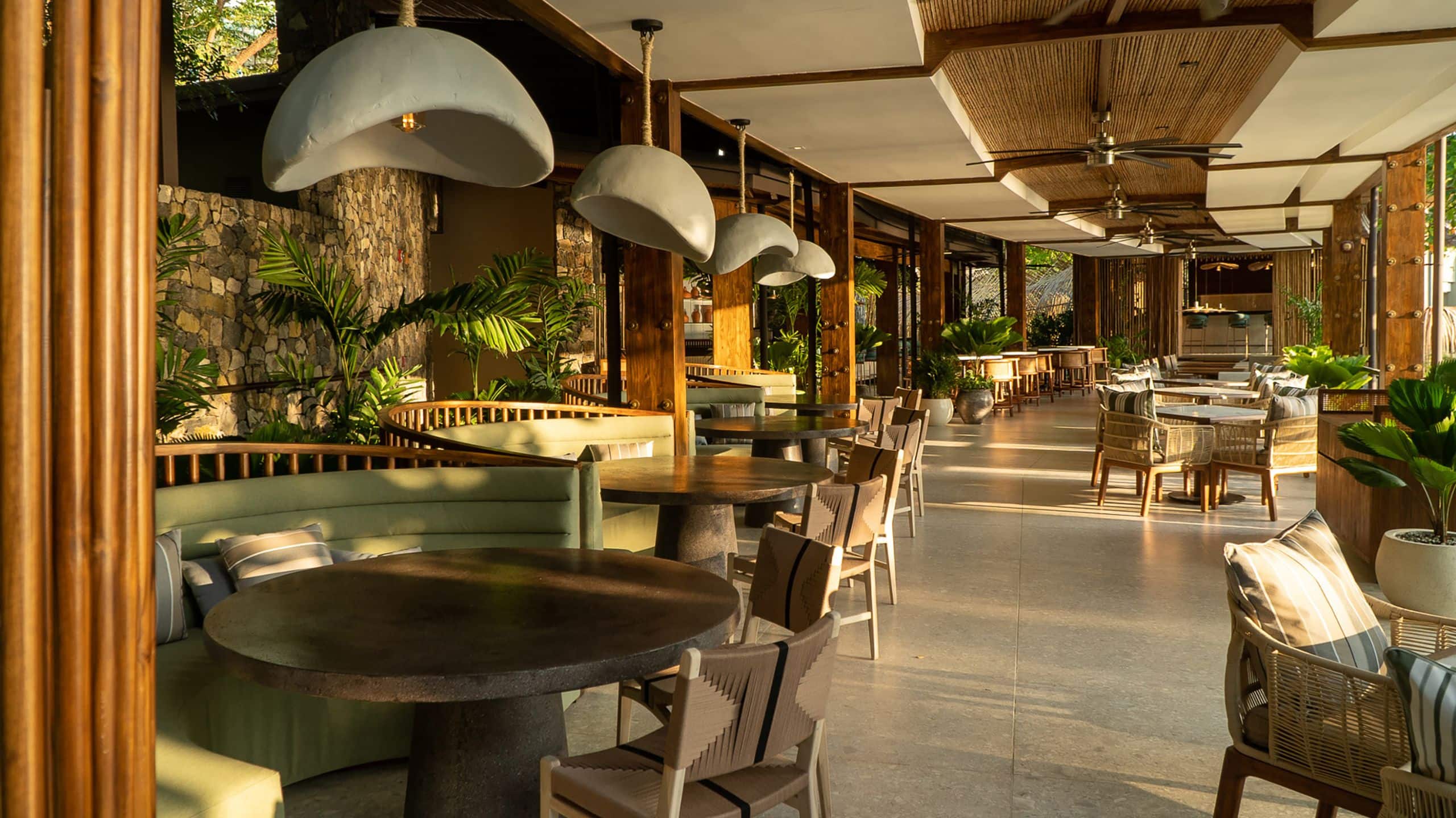 Andaz Costa Rica Resort at Peninsula Papagayo Ostra Restaurant Dining Tables