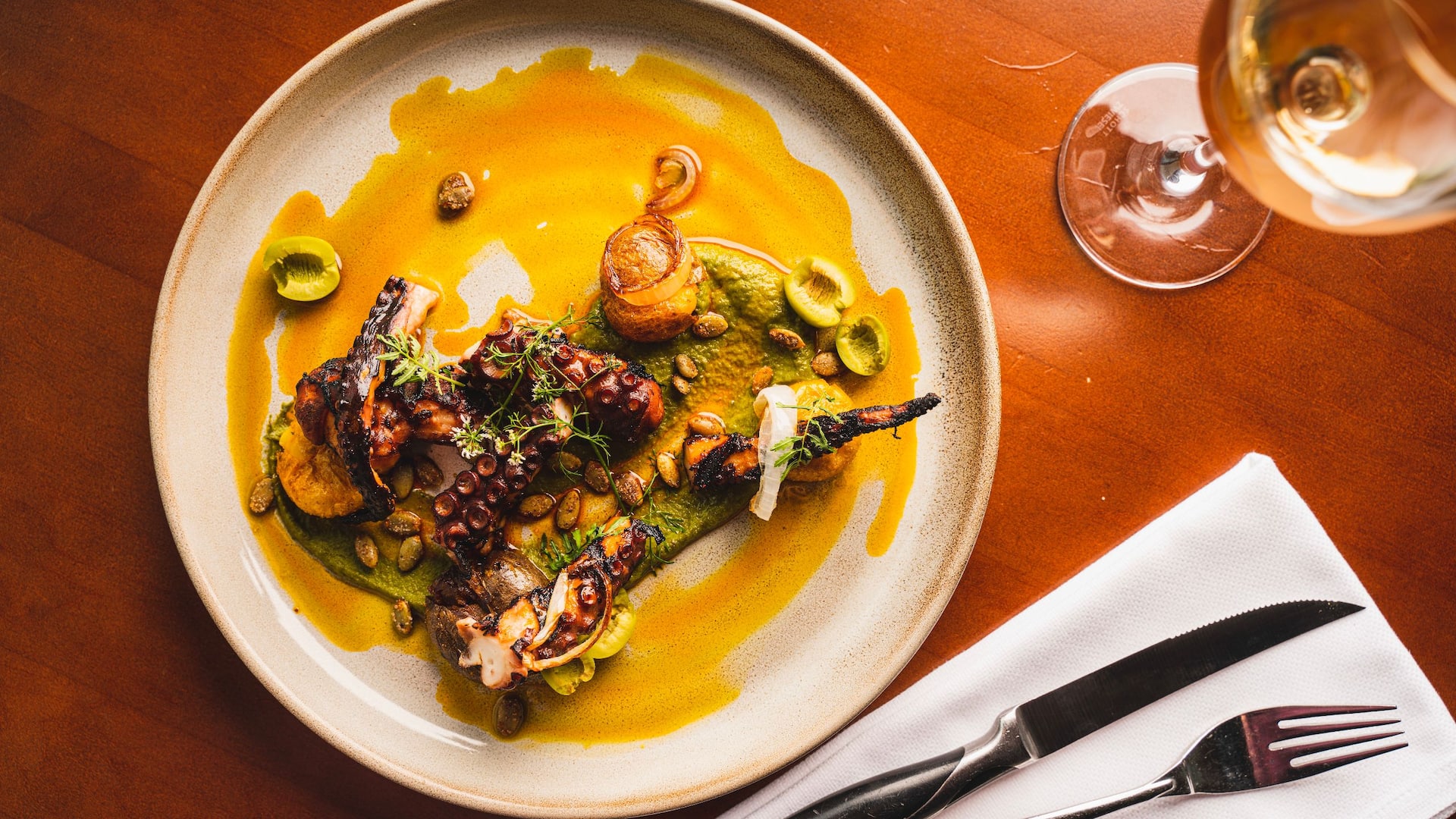 Hyatt Regency Orlando International Airport Octopus Dinner