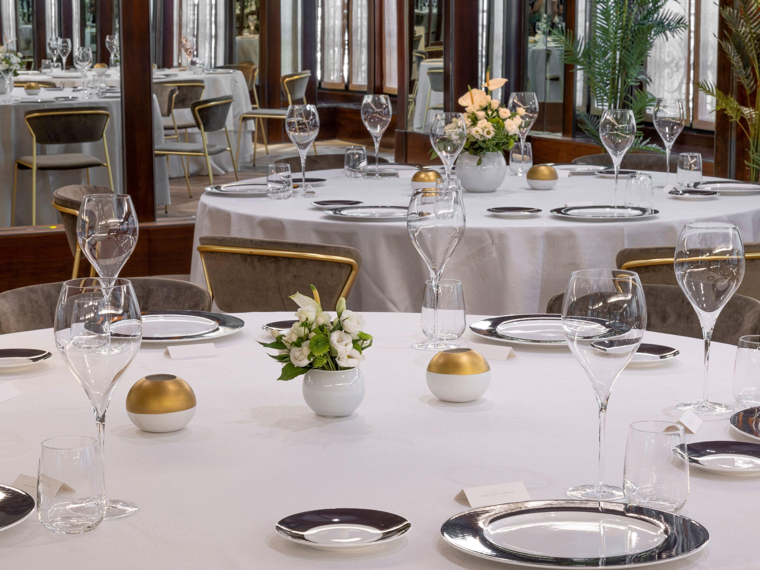 Park Hyatt Milan Sala Duomo Mise en Place