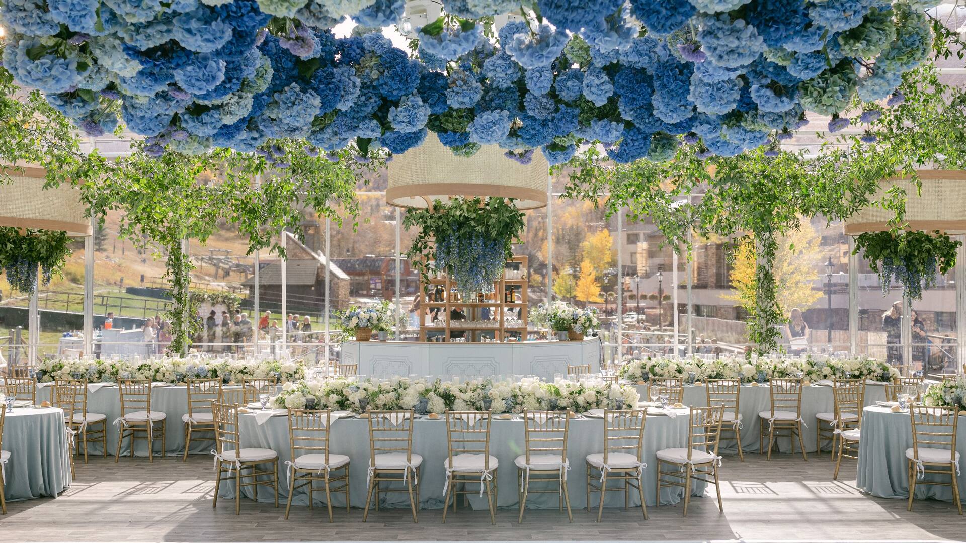 Wedding Reception Table Florals