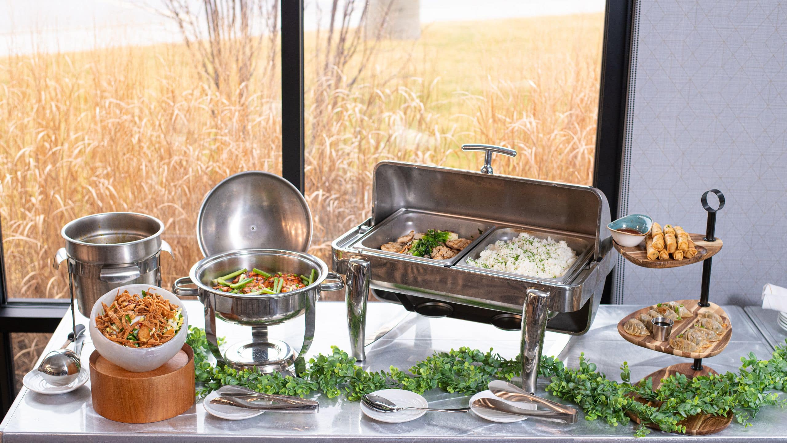 The Forester Hotel Banquet Lunch Buffet Asian