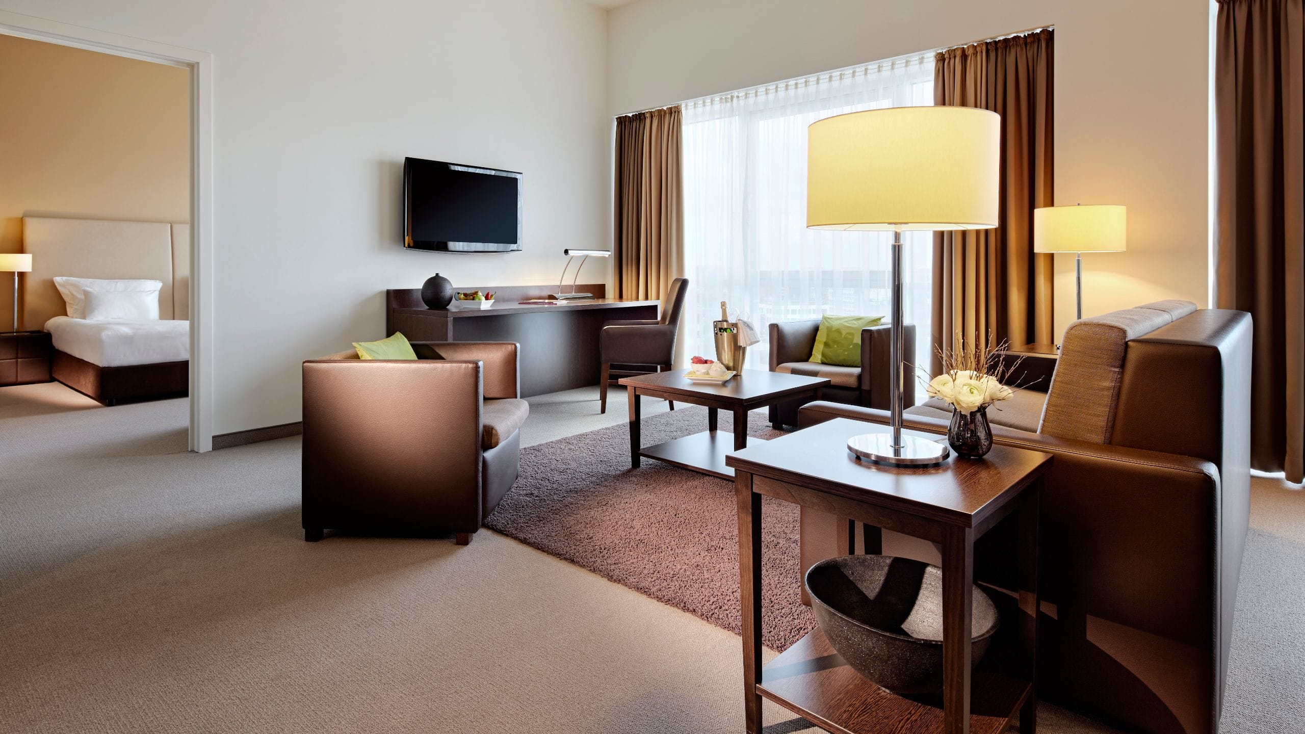 Lindner WTC Hotel & City Lounge Antwerp One Bedroom Suite Overview