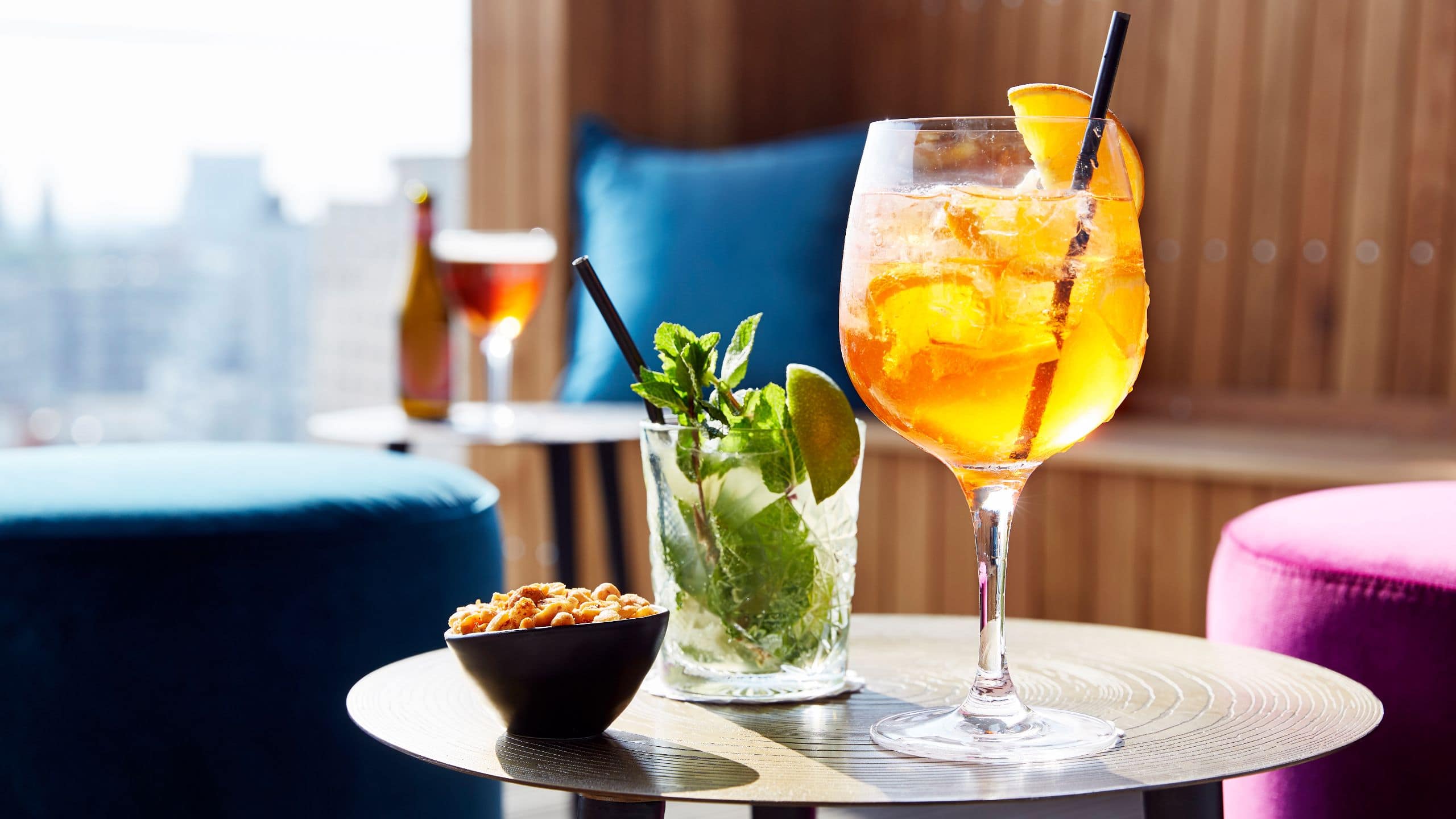 第 4，共 5 Lindner WTC Hotel & City Lounge Antwerp Skylounge Terrace