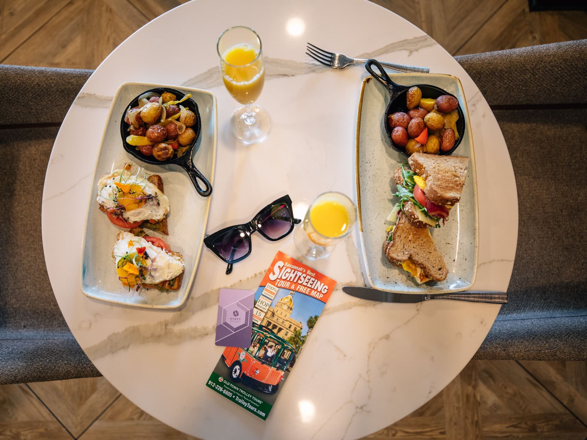 Hyatt Regency Savannah Dining Spread