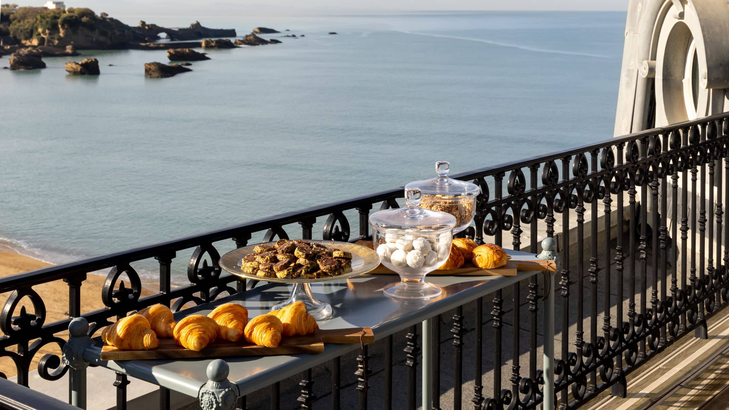 3 of 4 Hôtel du Palais Biarritz Rooftop Meeting Breakfast Buffet