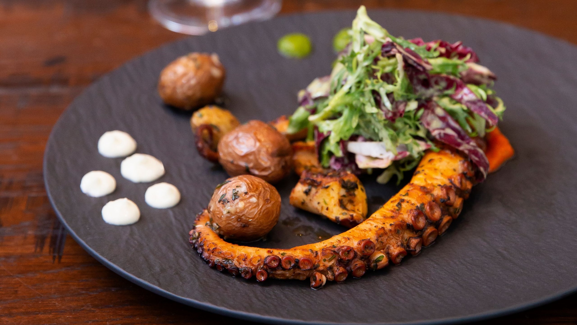 Hyatt Regency Huntington Beach Resort and Spa Charred Octopus Spread