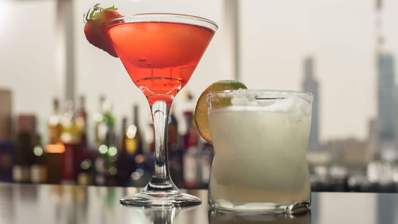 Cocktail at H Bar