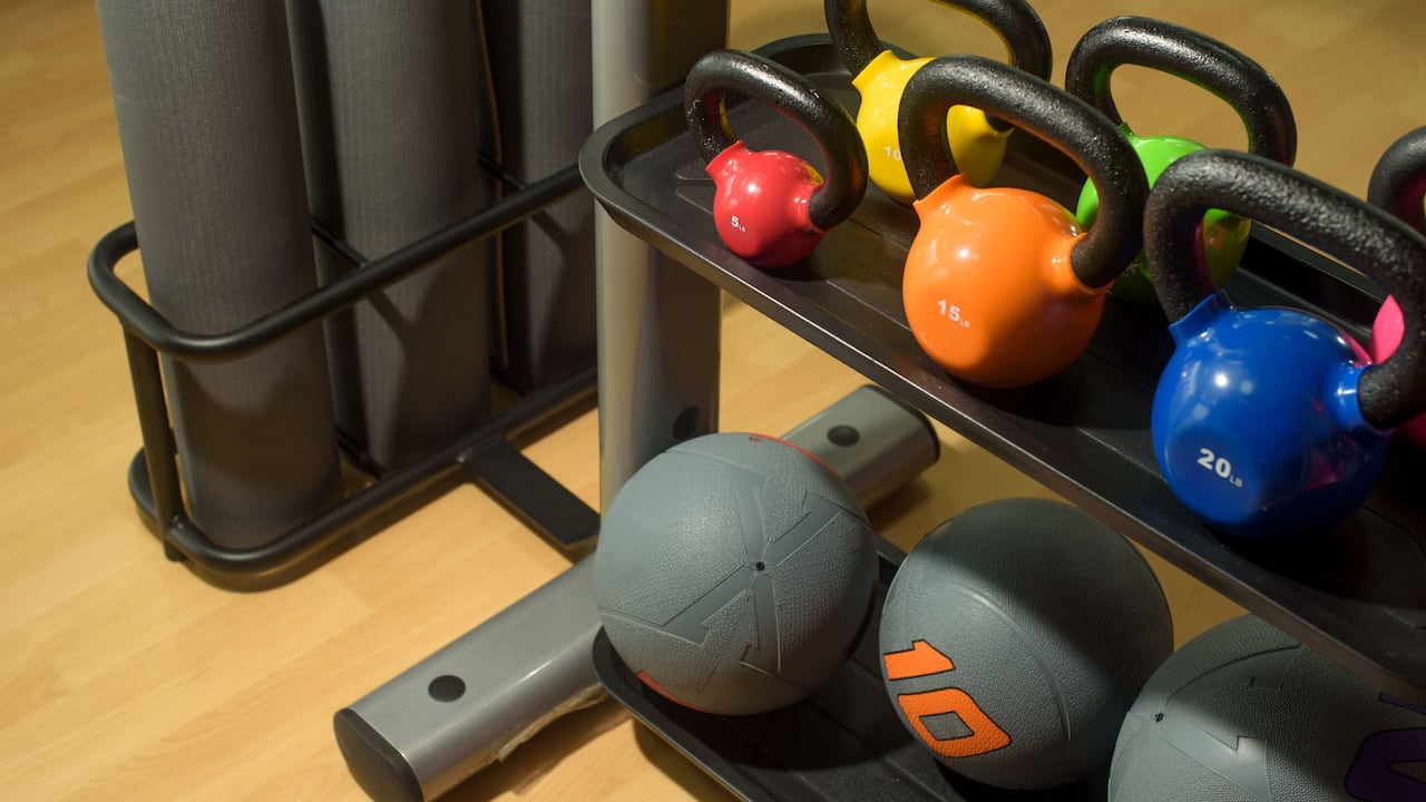 Fitness Center Weights 