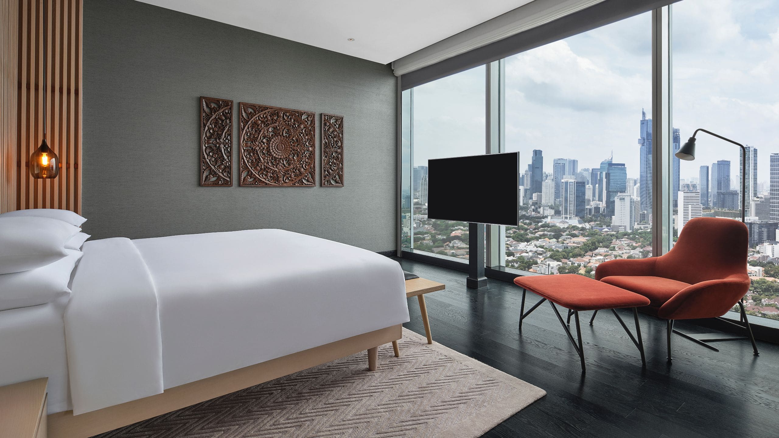 2 of 4 Park Hyatt Jakarta Presidential Suite Bedroom View