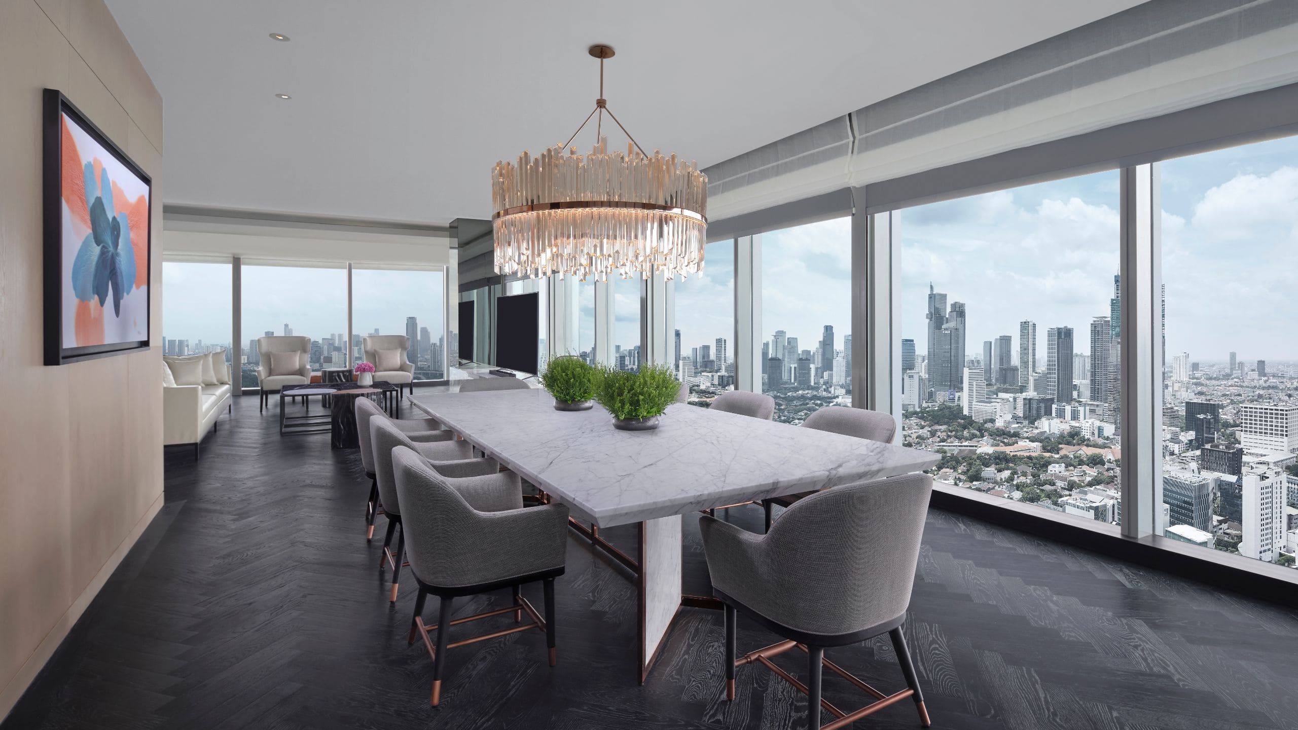 Park Hyatt Jakarta Presidential Suite Dining Room Table