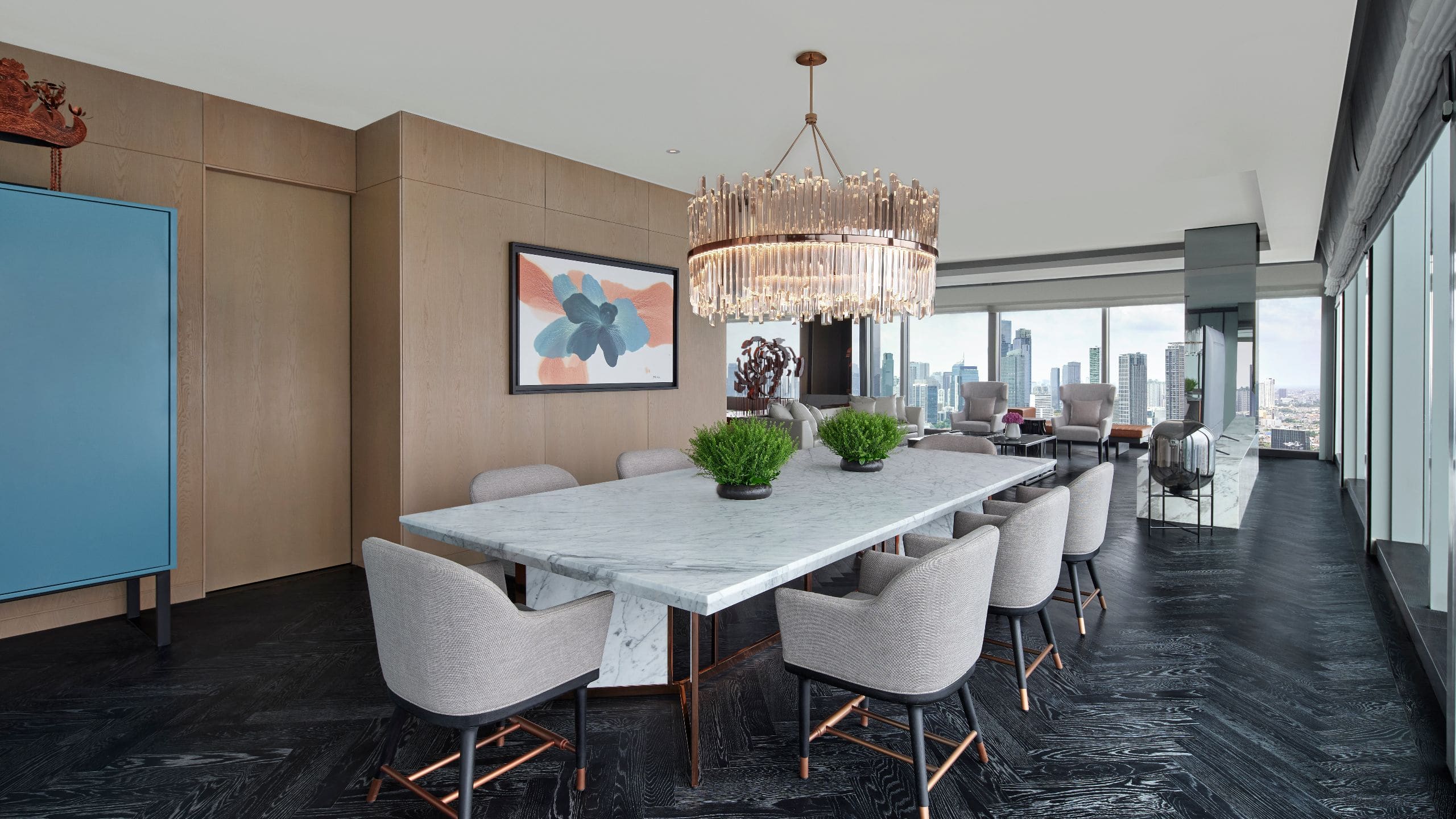 4 of 4 Park Hyatt Jakarta Presidential Suite Dining Room Angle